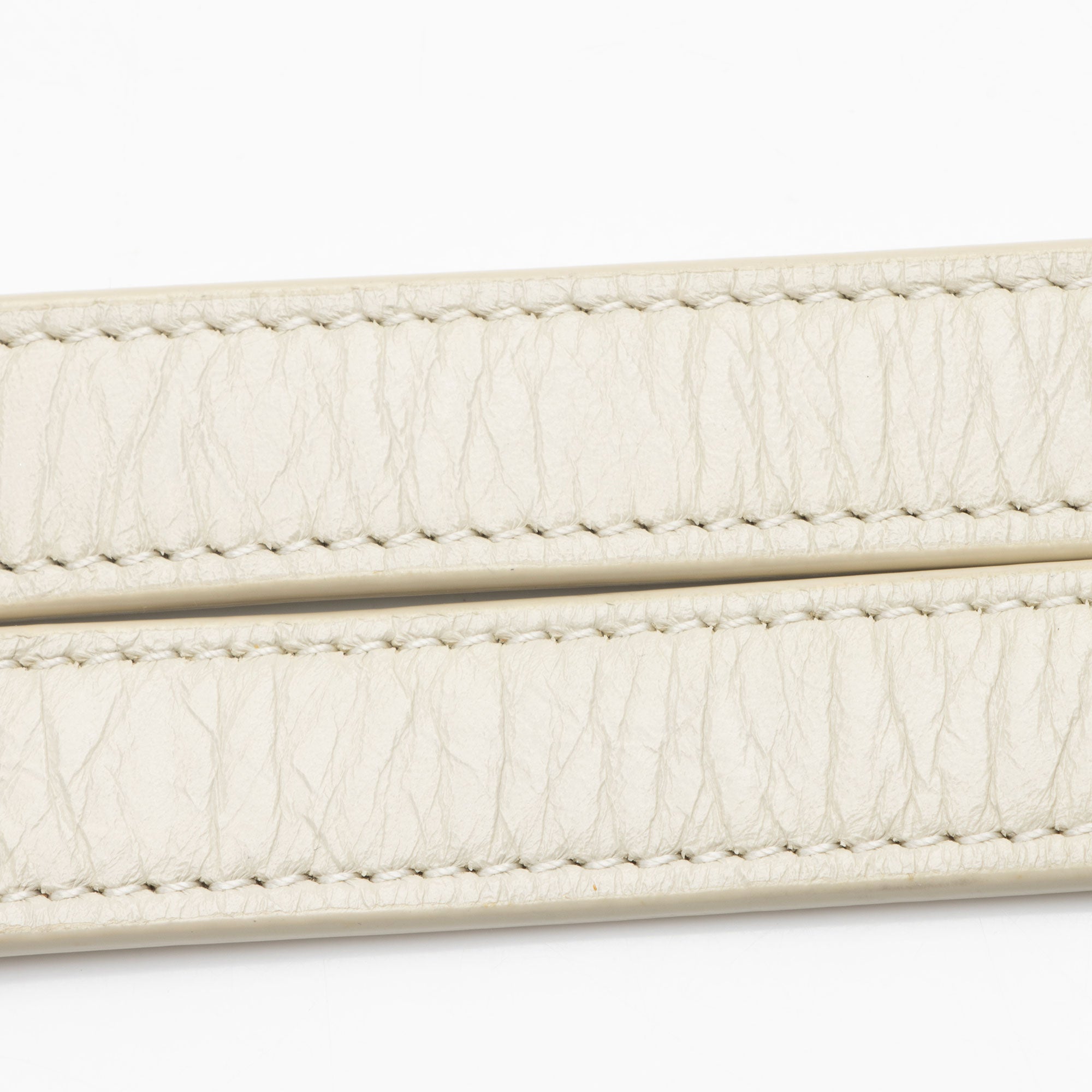 Saint Laurent Crinkled Calfskin Monogram Niki Medium Shoulder Bag