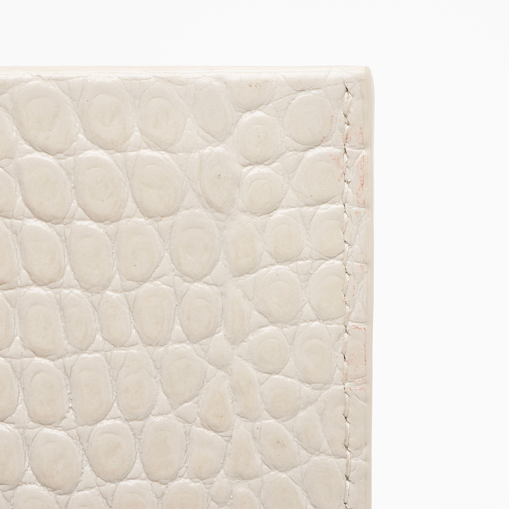 Saint Laurent Croc Embossed Leather Monogram Kate Tassel Medium Shoulder Bag (SHF-38szZN)