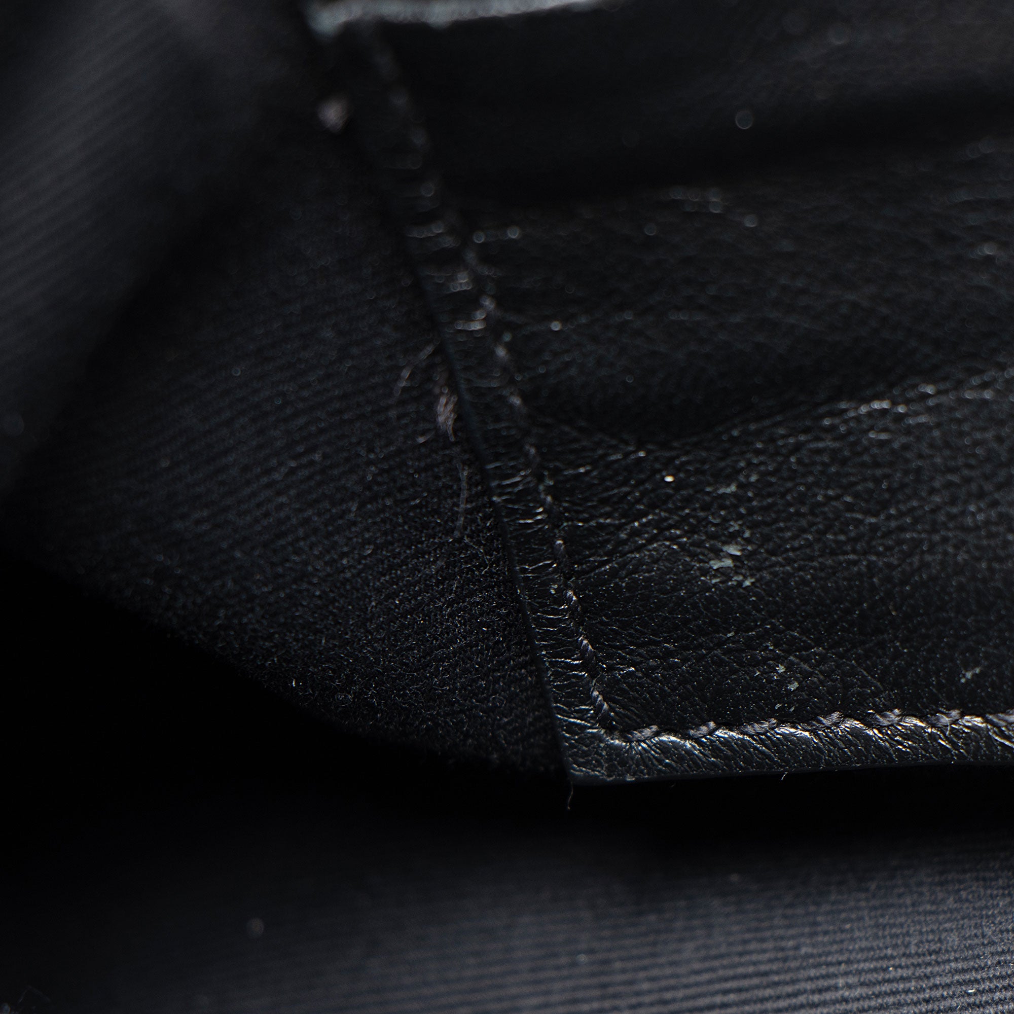 Saint Laurent Denim Monogram Puffer LouLou Shoulder Bag (SHF-StqMjt)