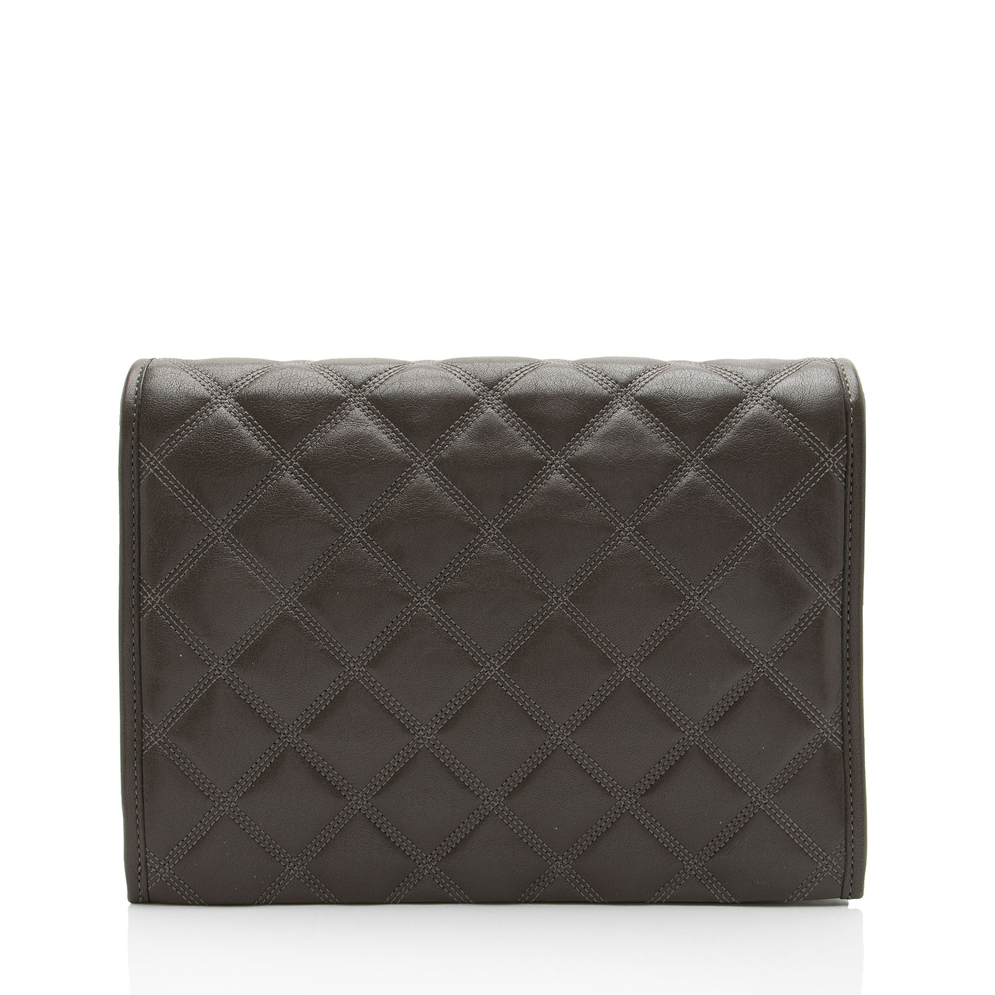 Saint Laurent Diamond Quilted Leather Monogram Becky Small Shoulder Bag