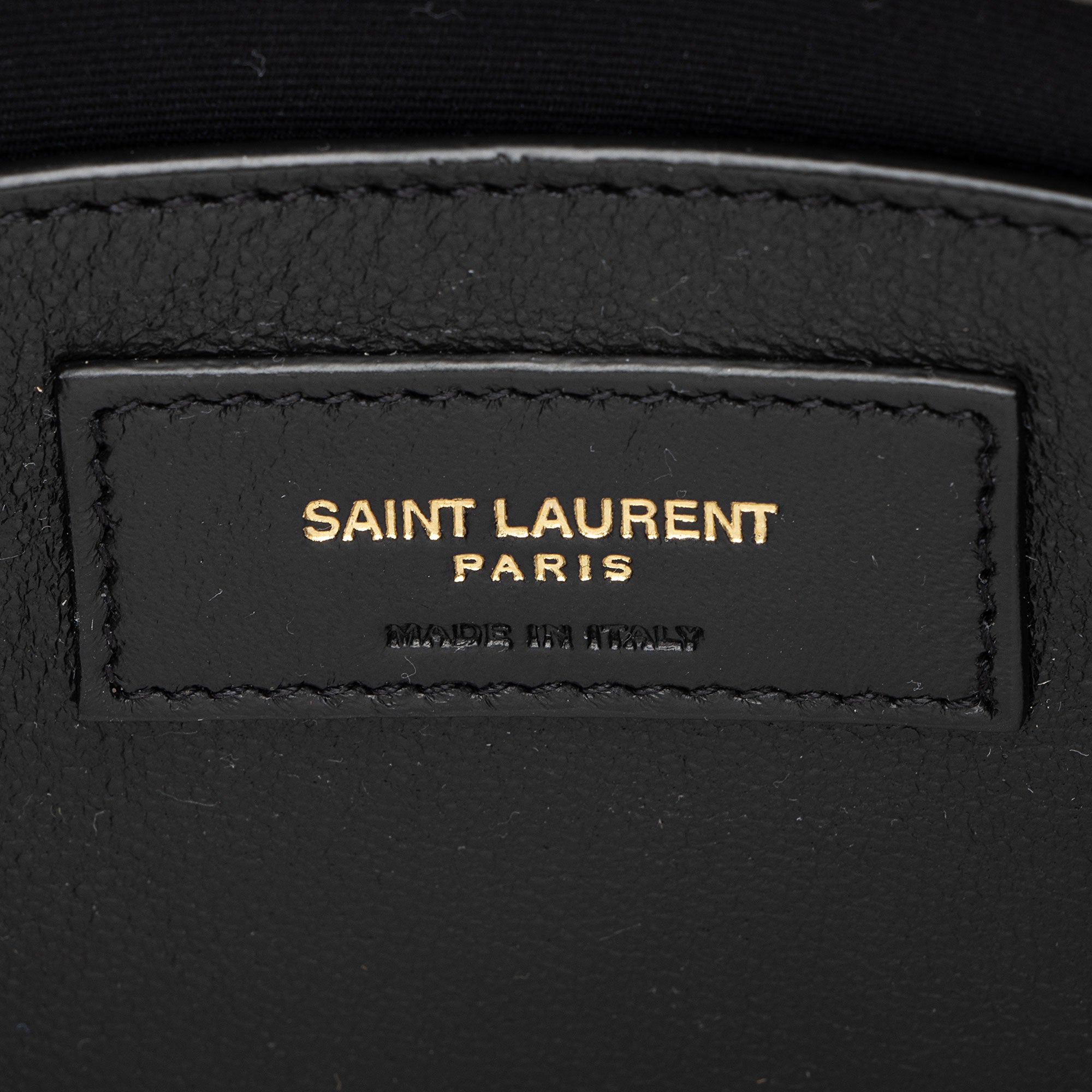 Saint Laurent Diamond Quilted Leather Monogram Becky Small Shoulder Bag