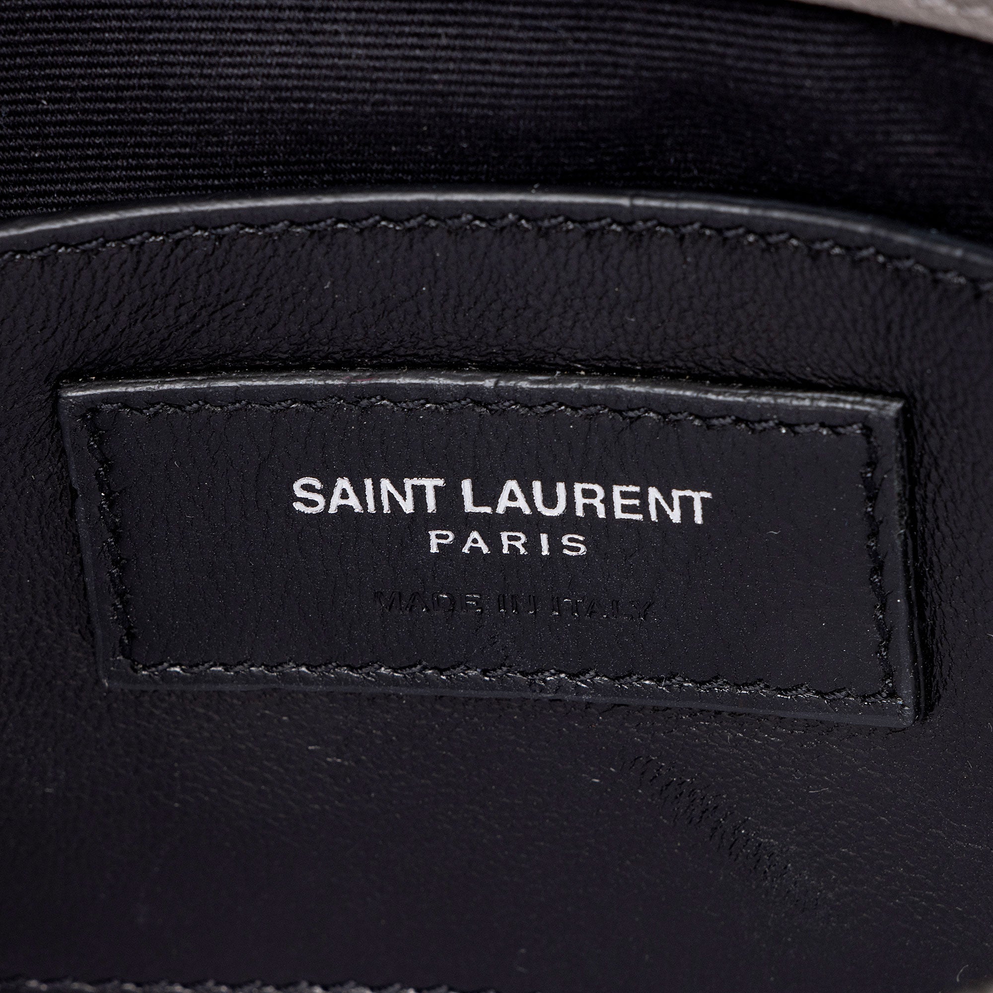 Saint Laurent Diamond Quilted Leather Monogram College Medium Shoulder Bag