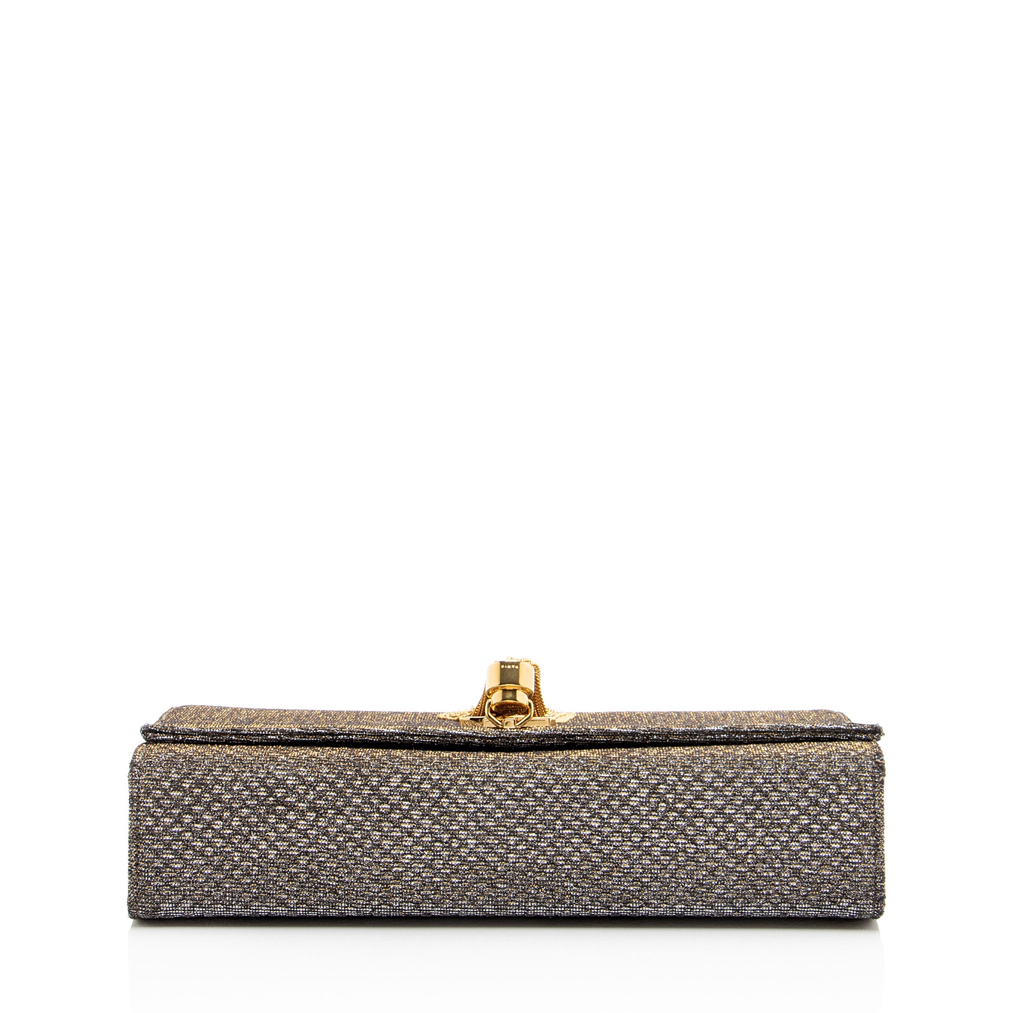 Saint Laurent Glitter Monogram Kate Tassel Medium Shoulder Bag