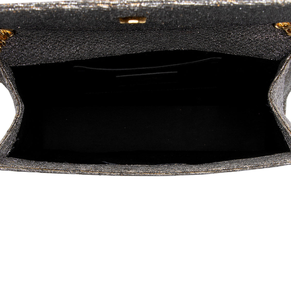 Saint Laurent Glitter Monogram Kate Tassel Medium Shoulder Bag