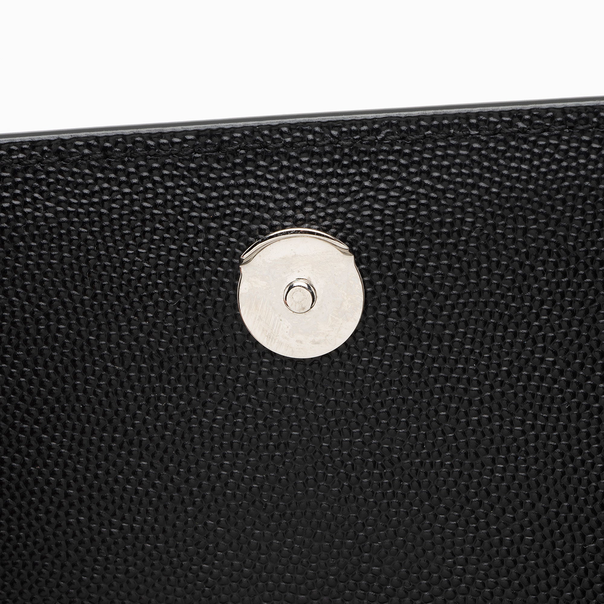 Saint Laurent Grain de Poudre Monogram Kate Medium Shoulder Bag (SHF-EiaKZL)
