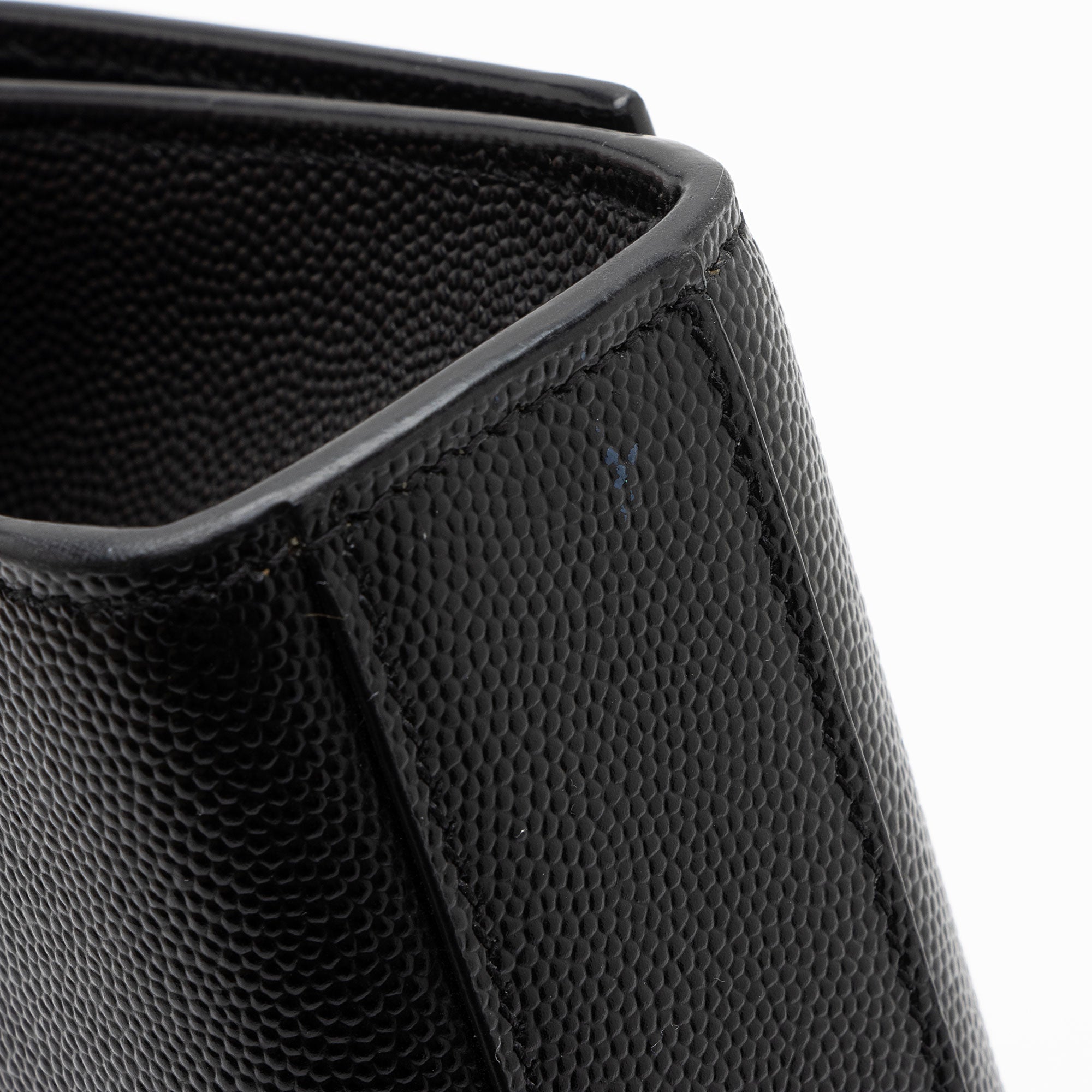 Saint Laurent Grain de Poudre Monogram Kate Medium Shoulder Bag