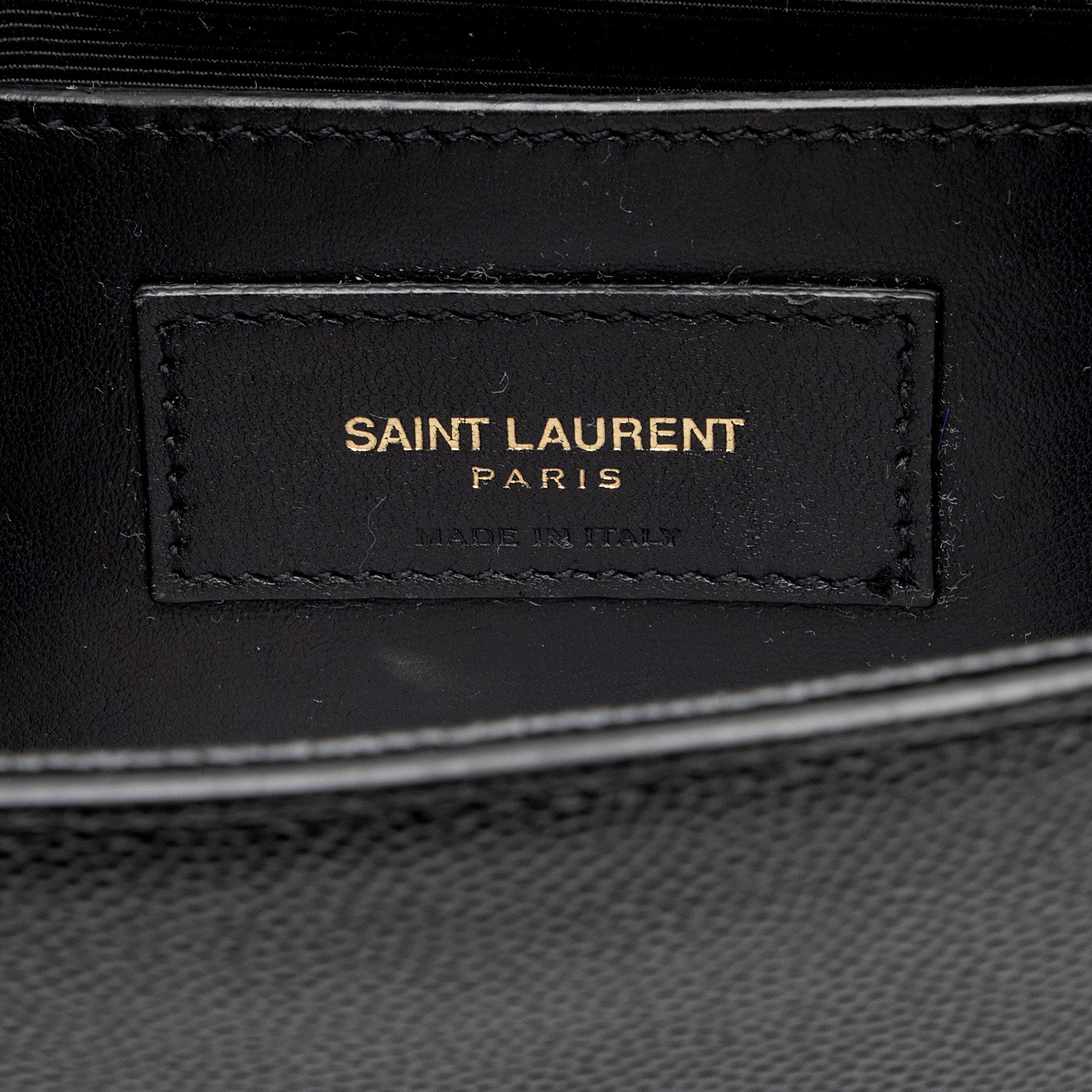 Saint Laurent Grain de Poudre Monogram Kate Small Crossbody Bag (SHF-rdtvvN)