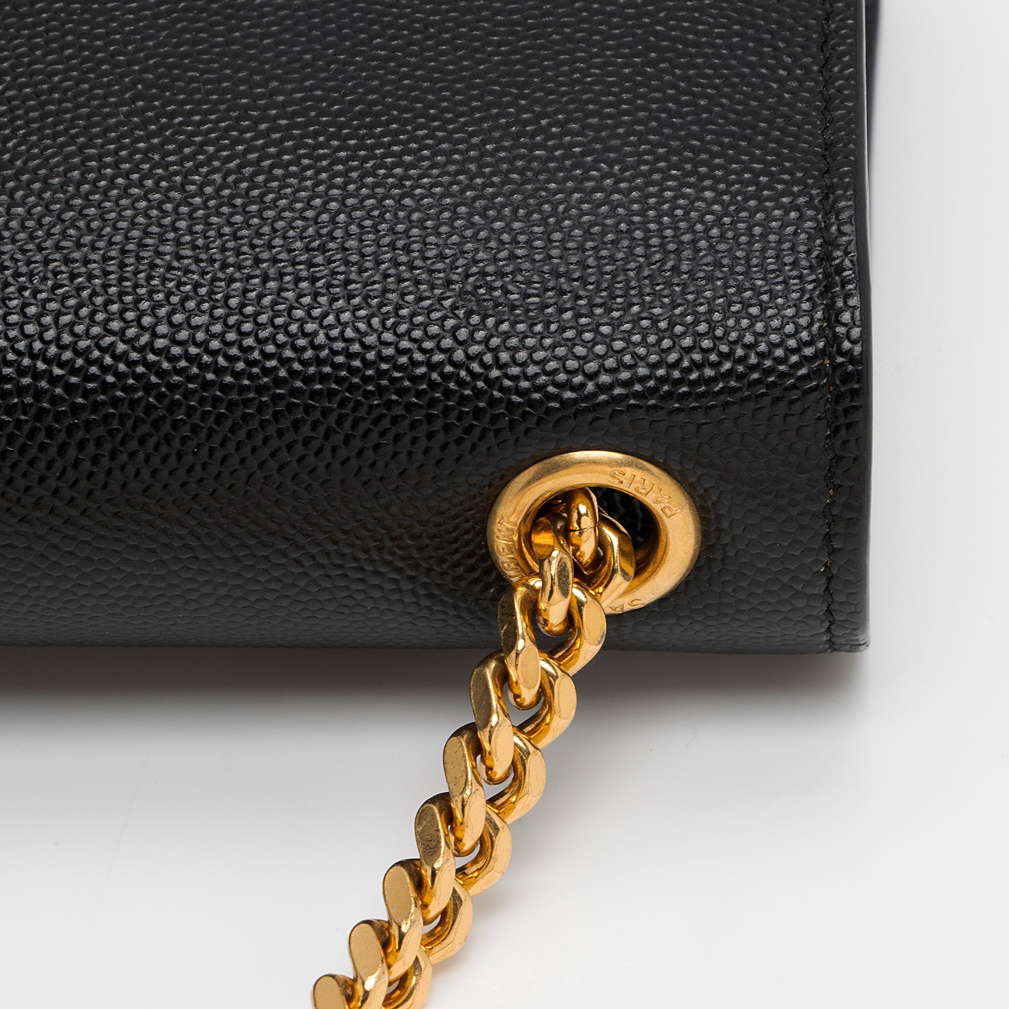 Saint Laurent Grain de Poudre Monogram Kate Small Crossbody (SHF-C8kcKX)
