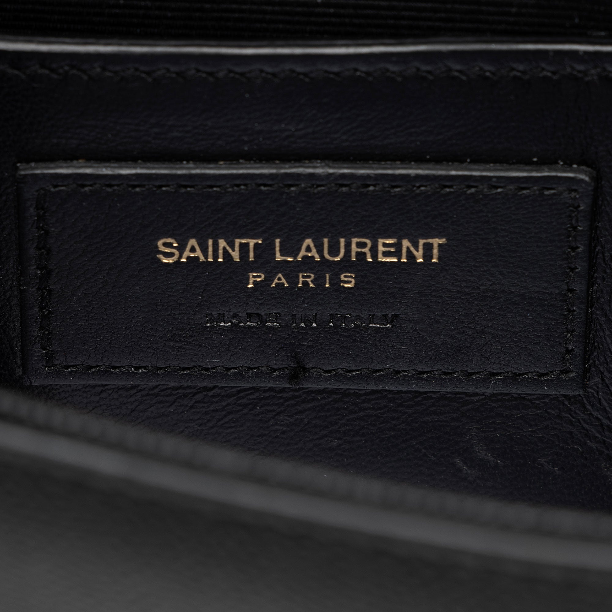 Saint Laurent Grain de Poudre Monogram Kate Small Crossbody (SHF-C8kcKX)