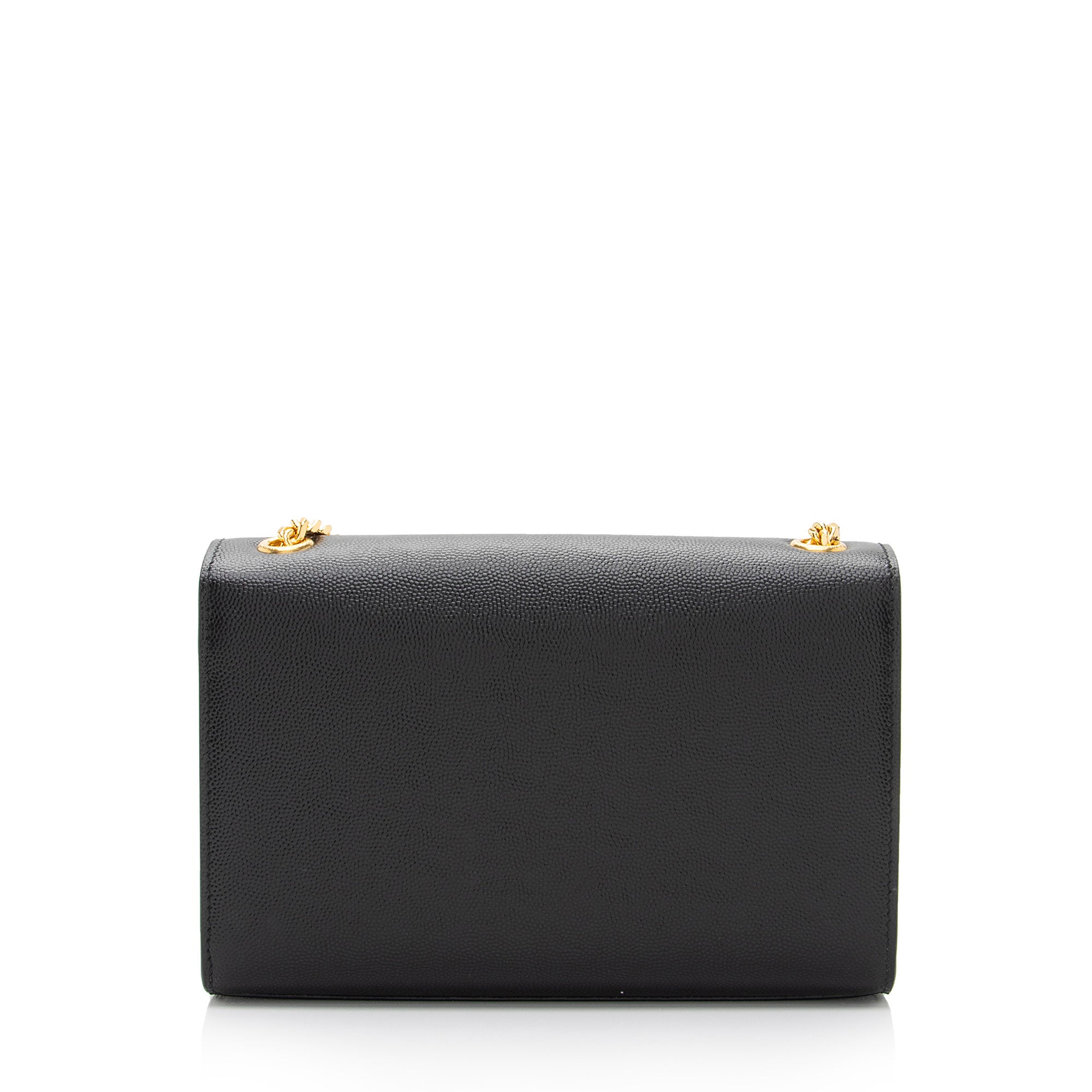 Saint Laurent Grain de Poudre Monogram Kate Tassel Small Shoulder Bag (SHF-GBTrrt)