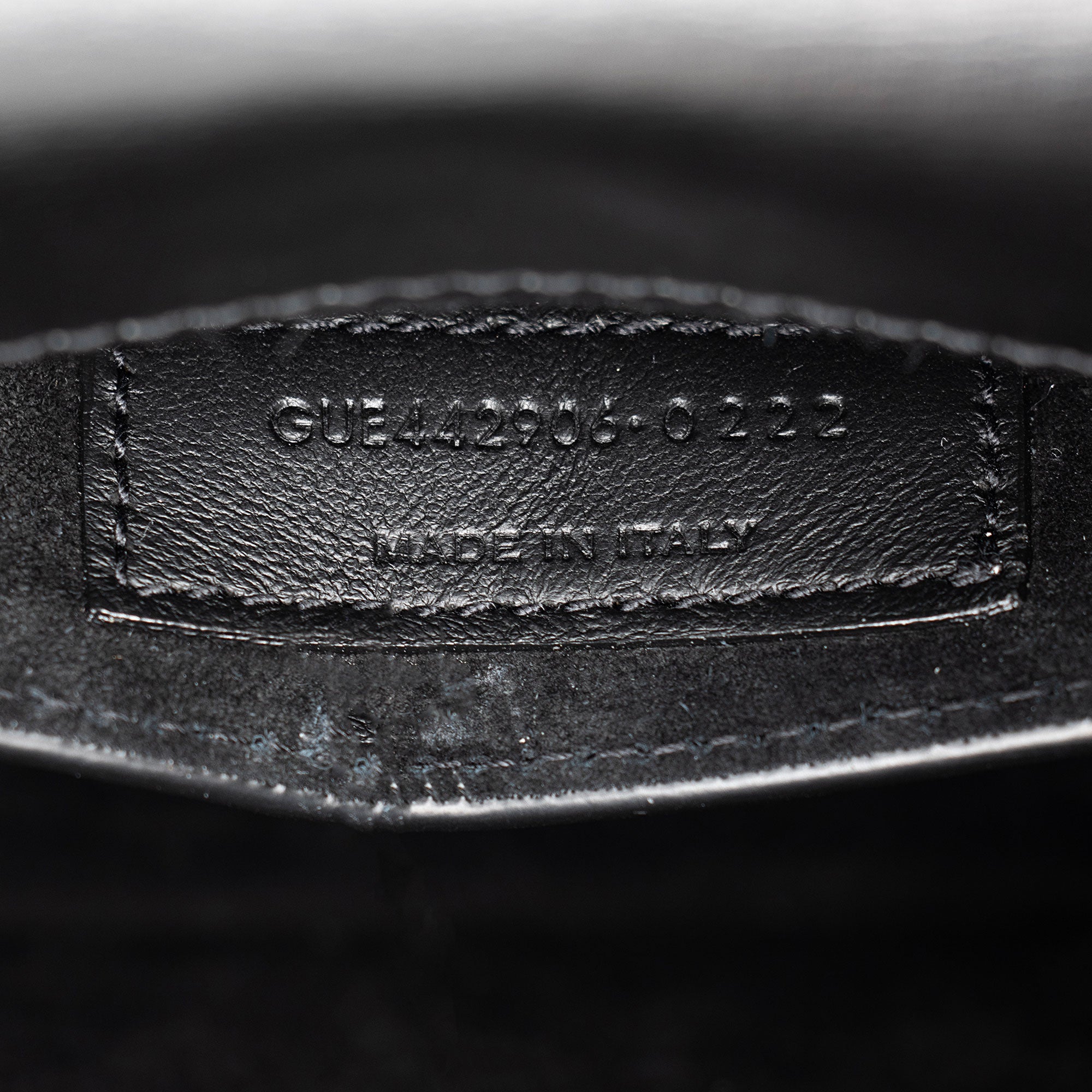 Saint Laurent Grained Calfskin Monogram Sunset Medium Shoulder Bag (SHF-8Ji2ue)