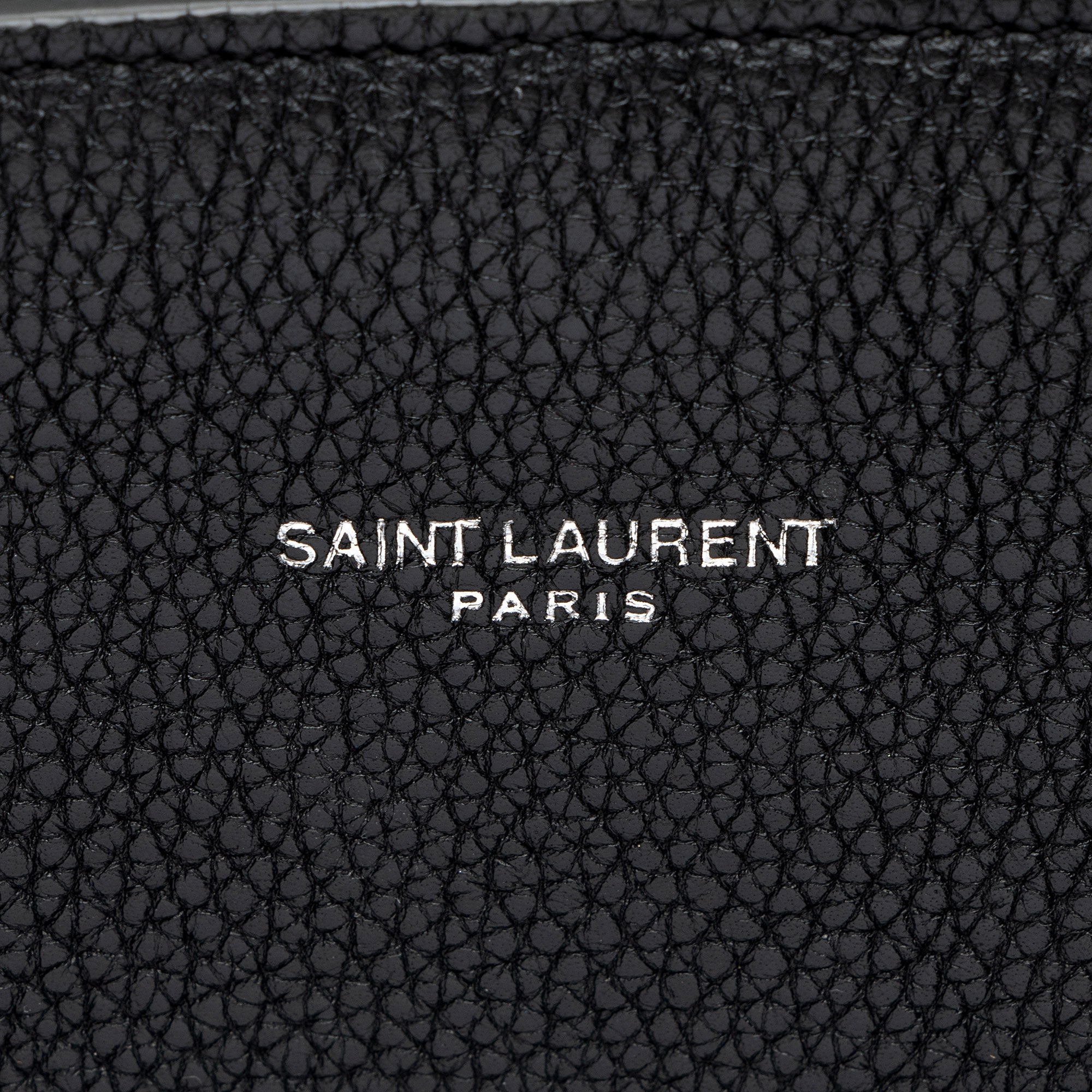 Saint Laurent Grained Calfskin Sac De Jour Supple Medium Tote