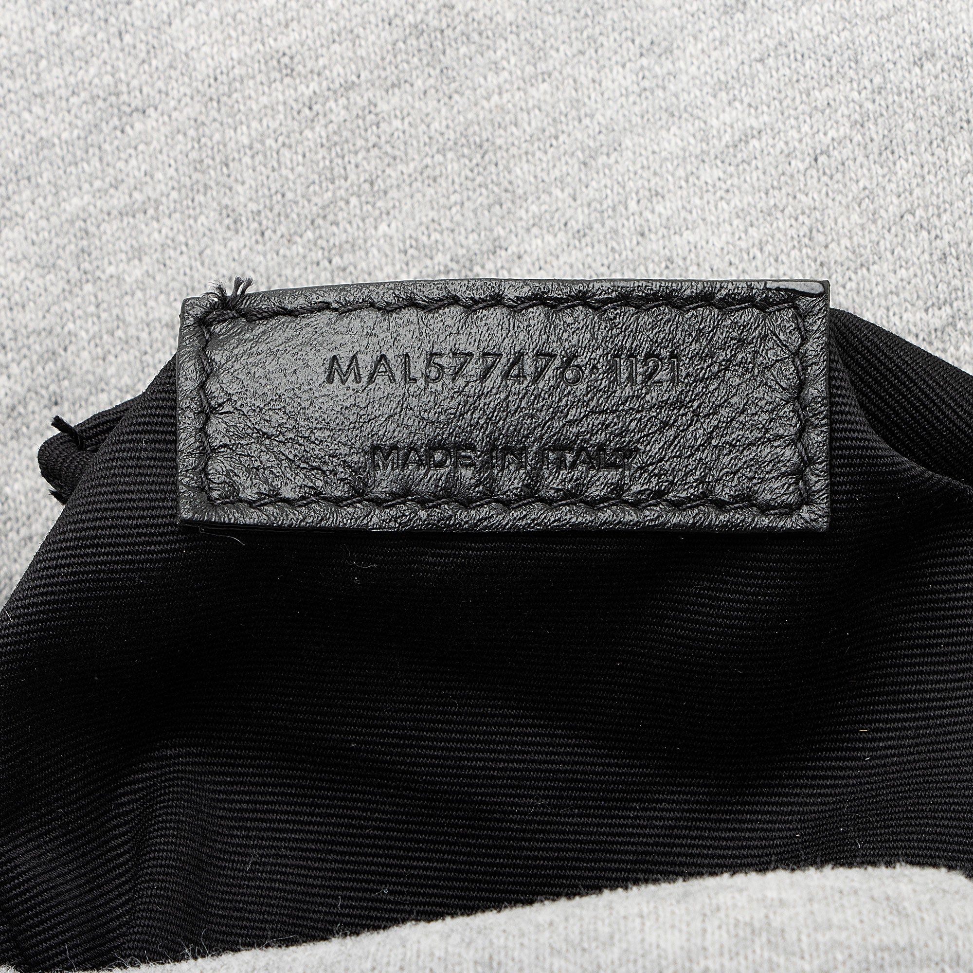 Saint Laurent Jersey Monogram Puffer LouLou Chain Small Shoulder Bag