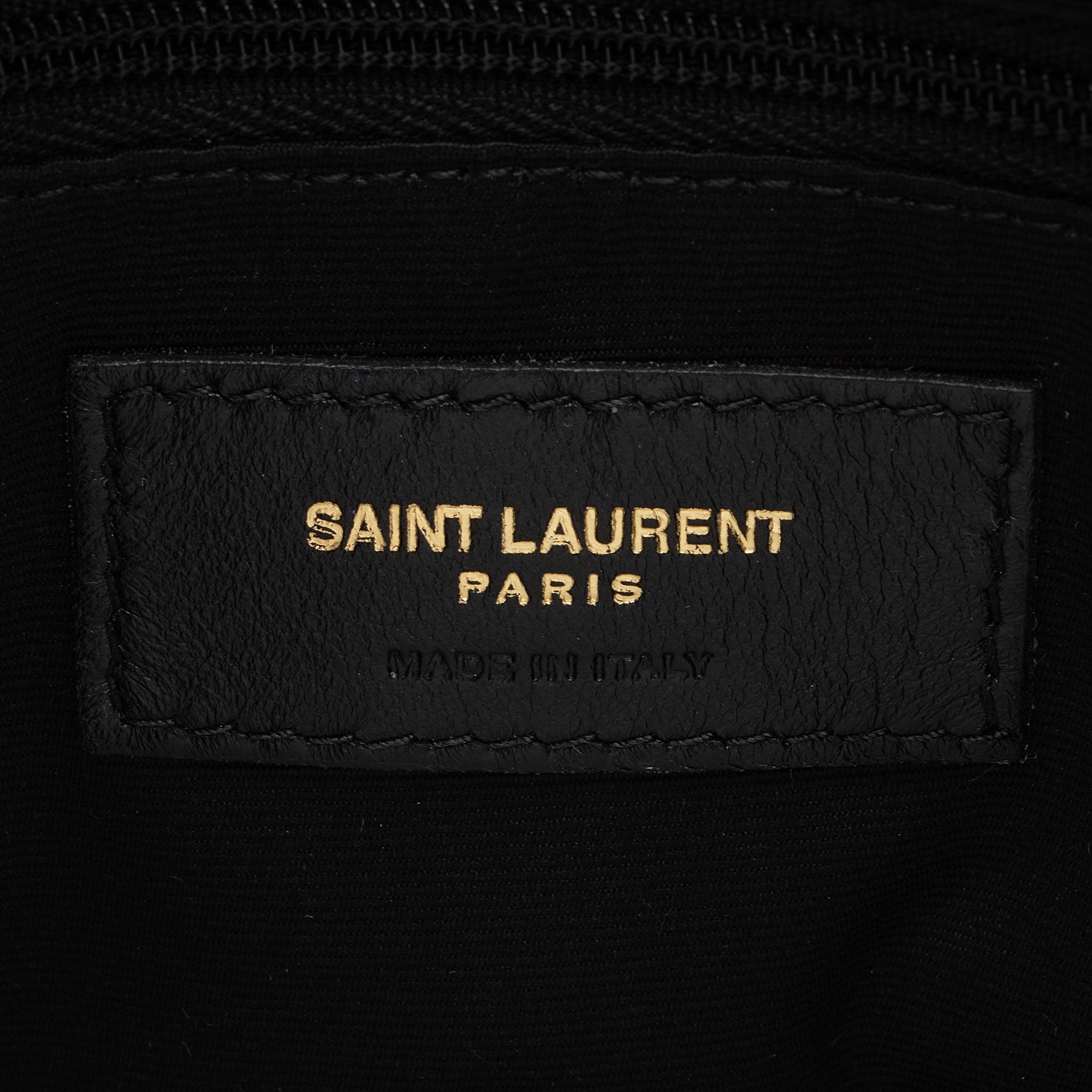 Saint Laurent Lambskin Calypso Mini Cosmetic Pouch (SHF-Ursi0c)