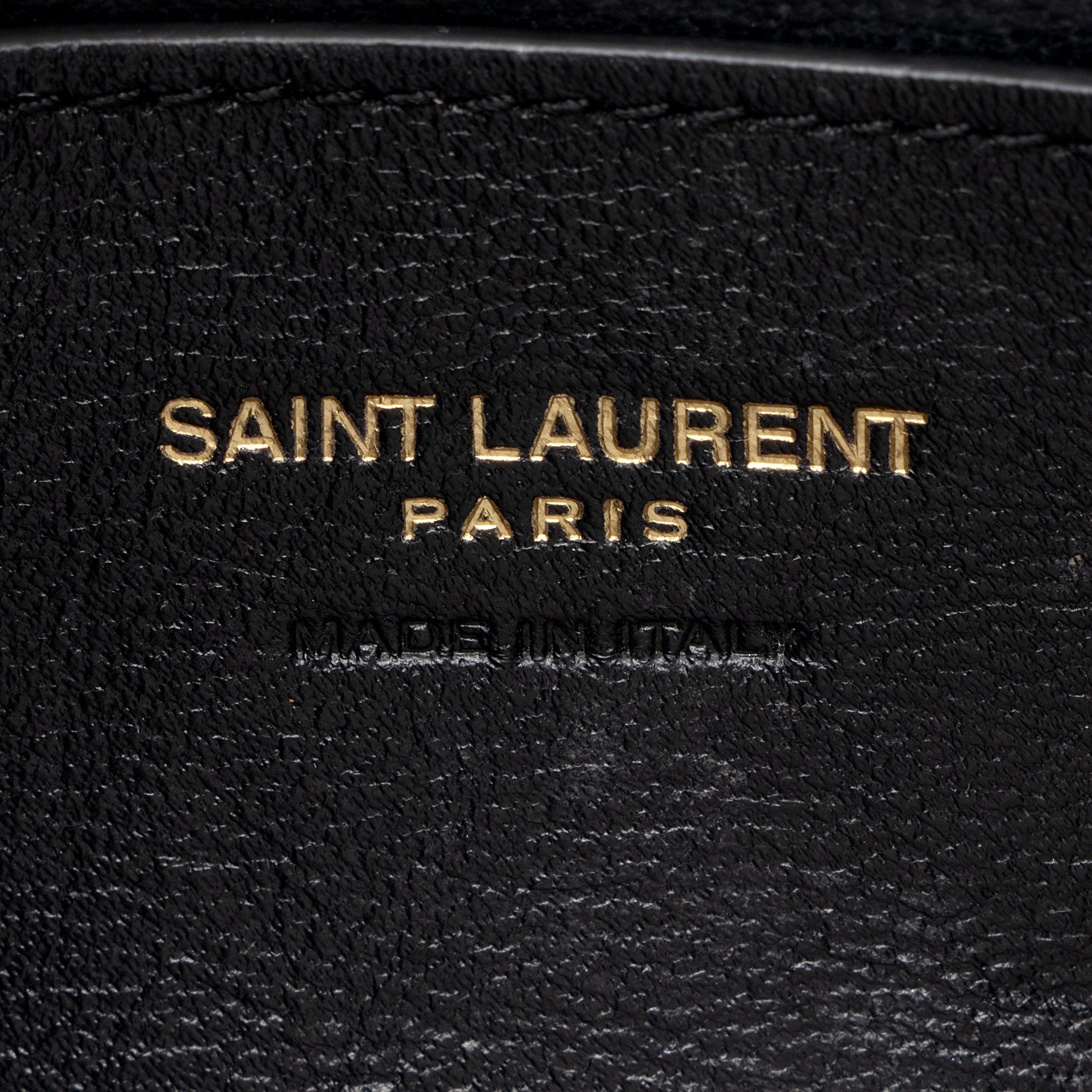 Saint Laurent Lambskin Cassandre Envelope Chain Pouch