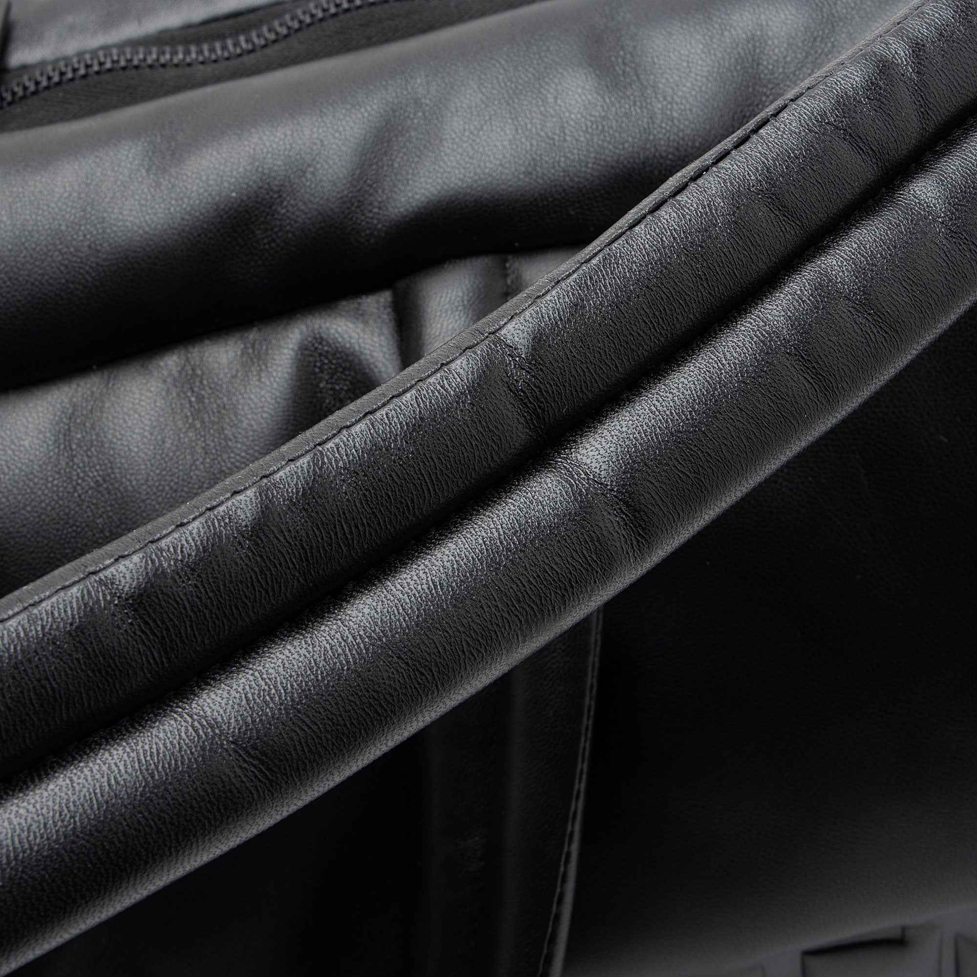 Saint Laurent Lambskin Logo Puffer Duffle
