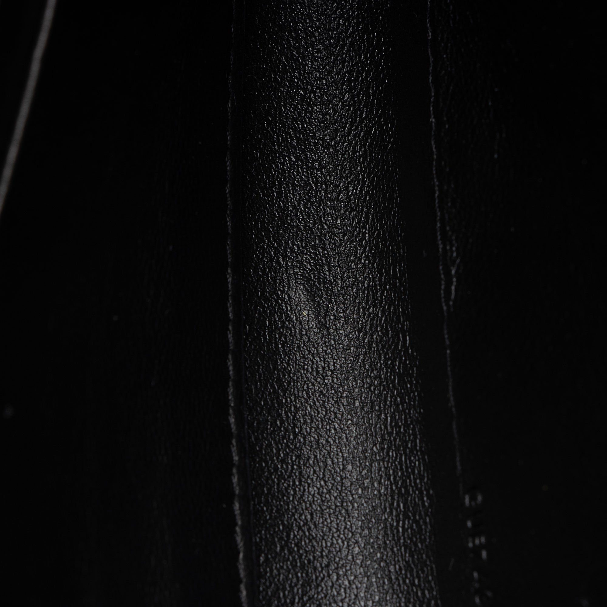 Saint Laurent Lambskin Matelasse Carre Monogram Cassandre Wallet on Chain