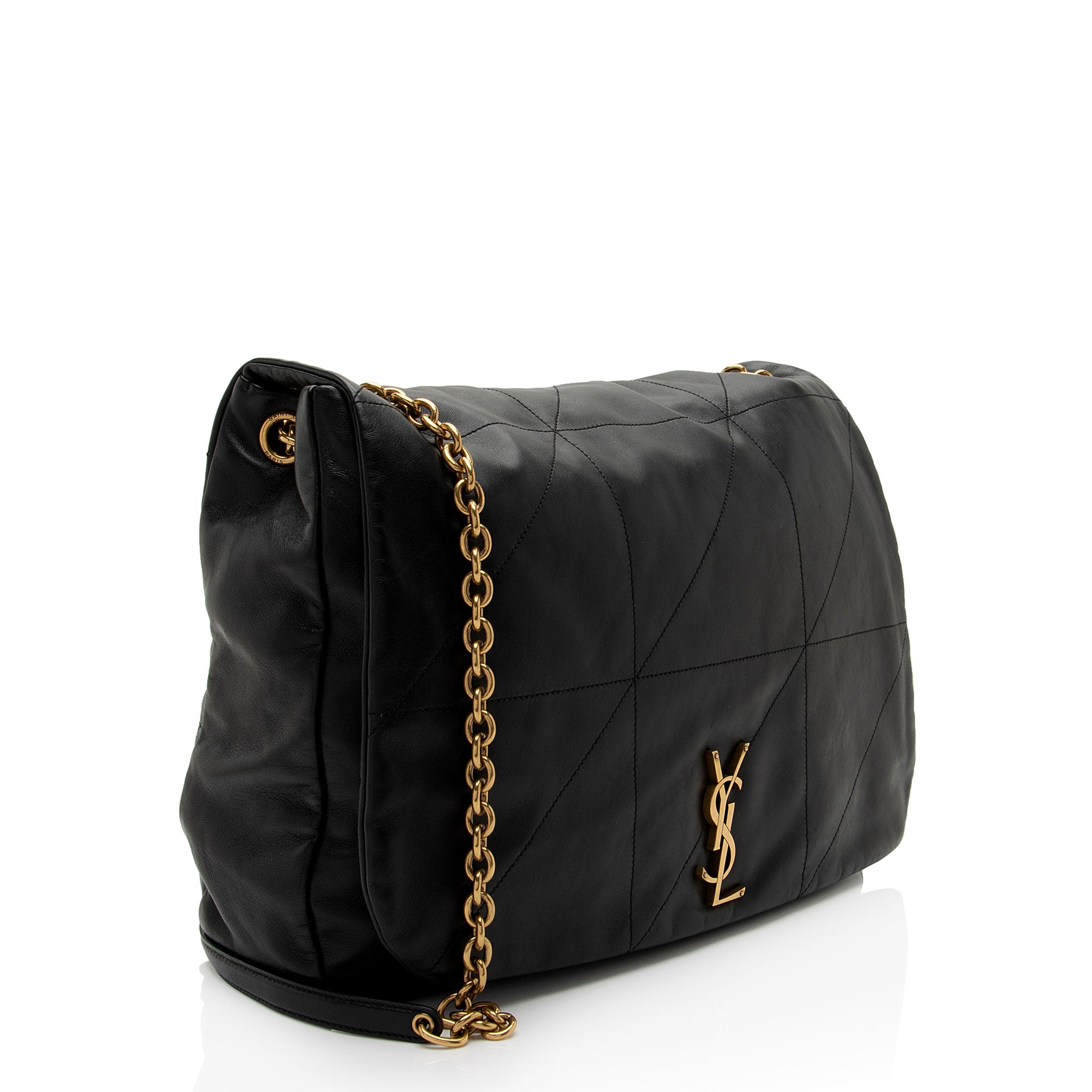Saint Laurent Lambskin Matelasse Monogram Jamie 4.3 Shoulder Bag (SHF-UlaNPK)