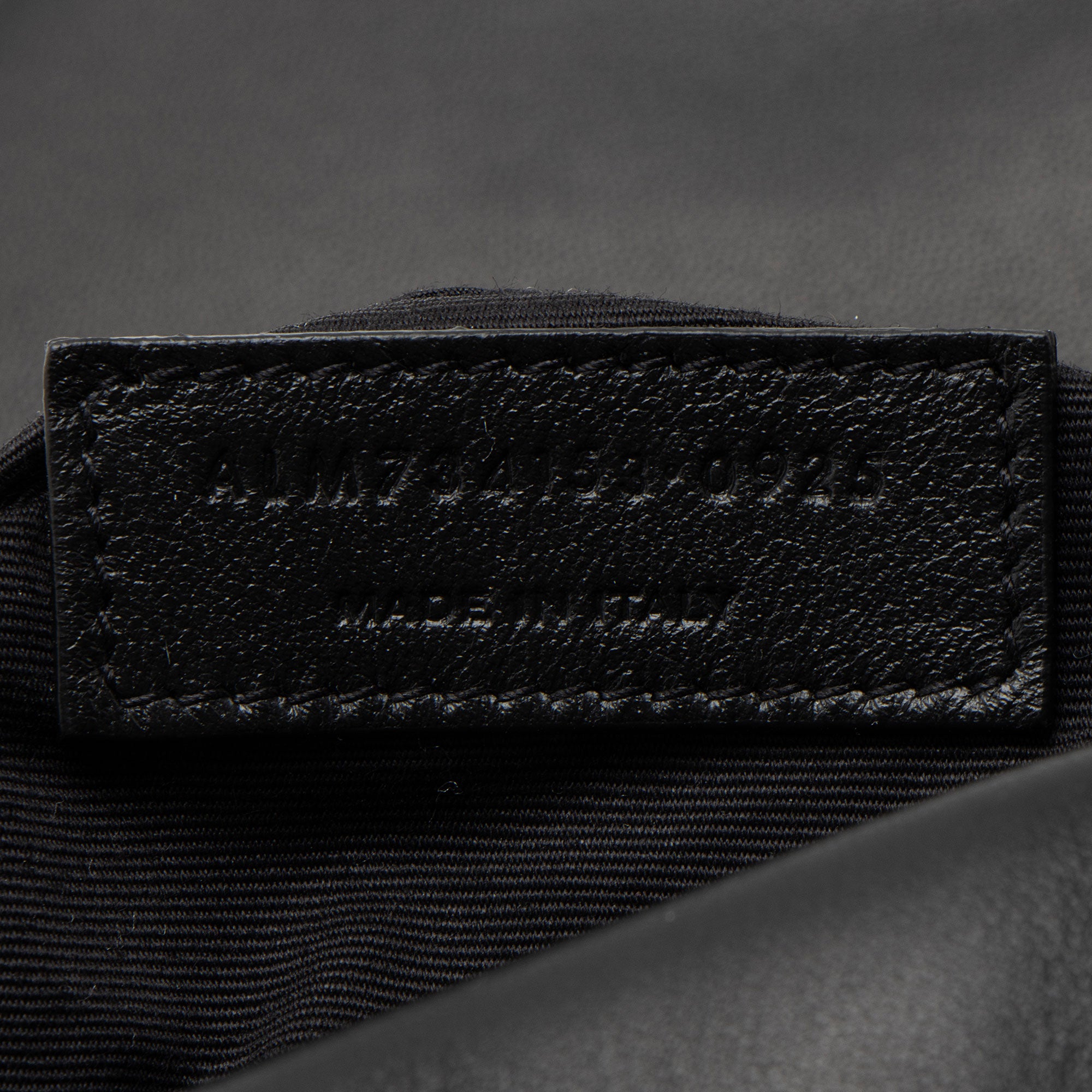 Saint Laurent Lambskin Monogram Calypso Small Shoulder Bag