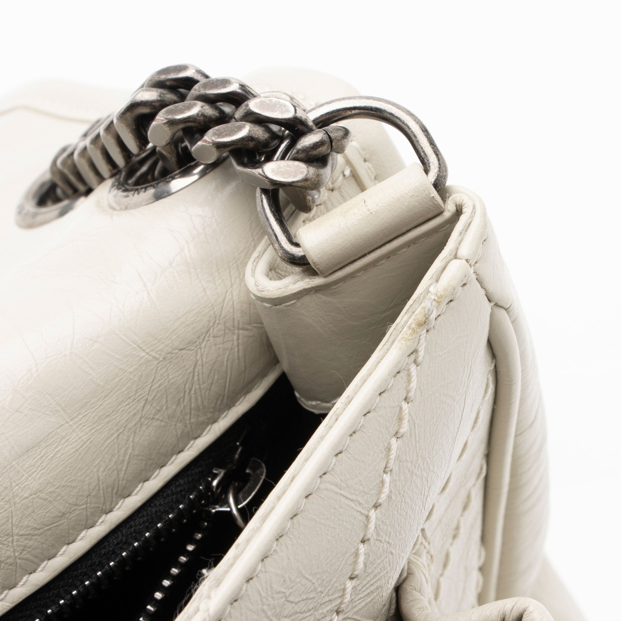 Saint Laurent Lambskin Monogram Niki Medium Shoulder Bag (SHF-bFf3zX)