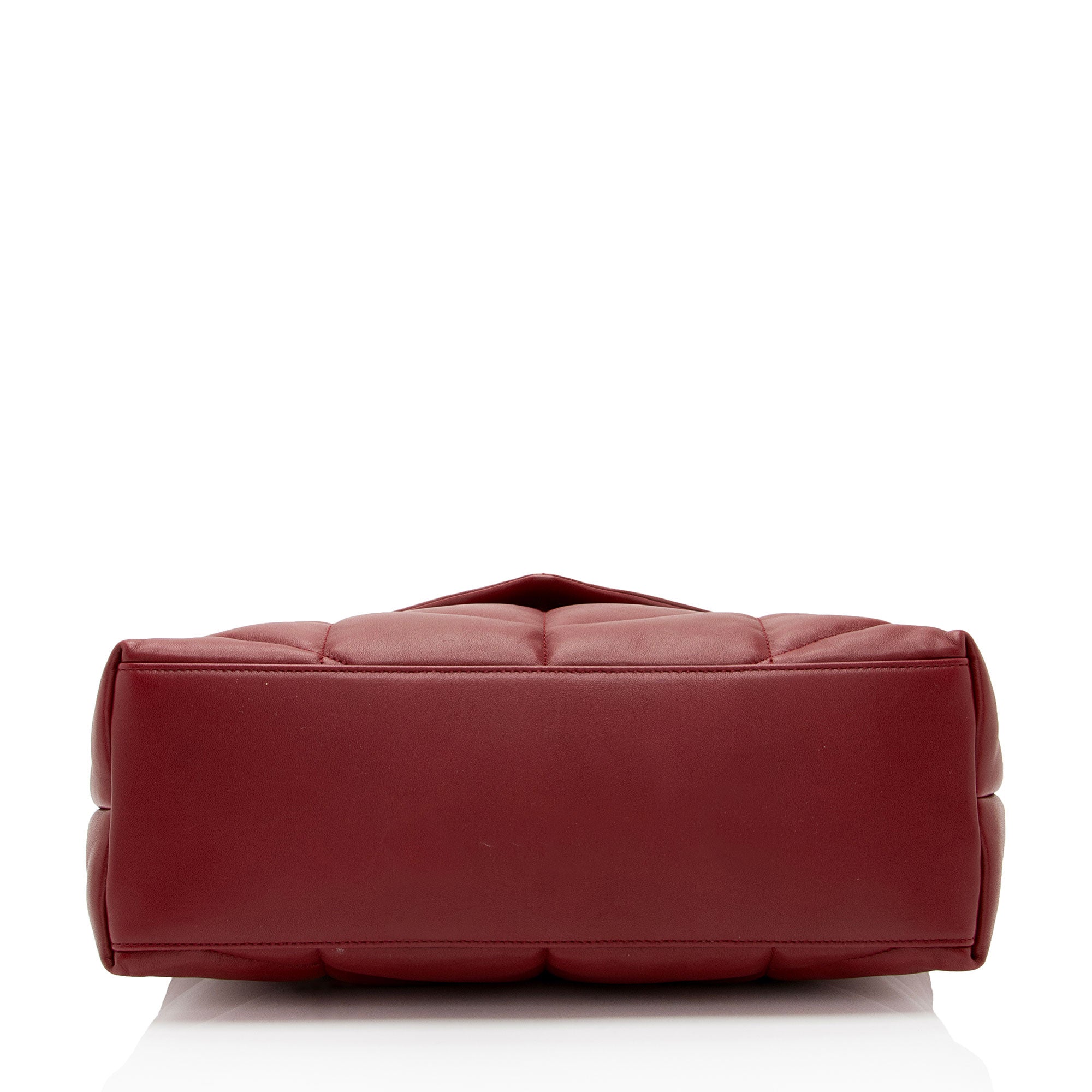 Saint Laurent Lambskin Monogram Puffer LouLou Medium Shoulder Bag (SHF-UfpAmc)