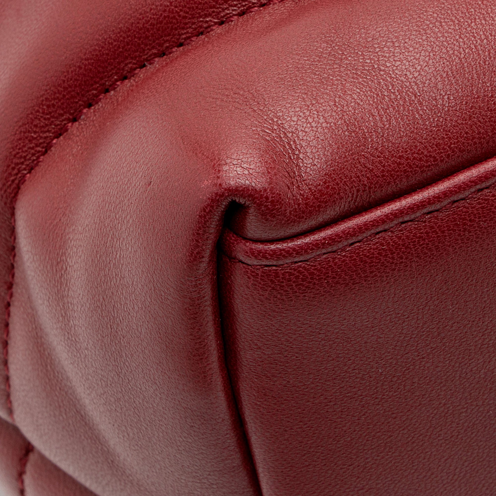 Saint Laurent Lambskin Monogram Puffer LouLou Medium Shoulder Bag (SHF-UfpAmc)