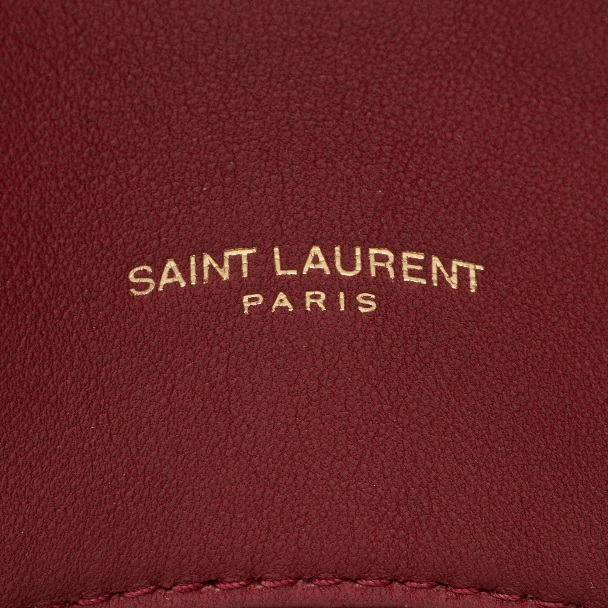 Saint Laurent Lambskin Monogram Puffer LouLou Medium Shoulder Bag (SHF-UfpAmc)