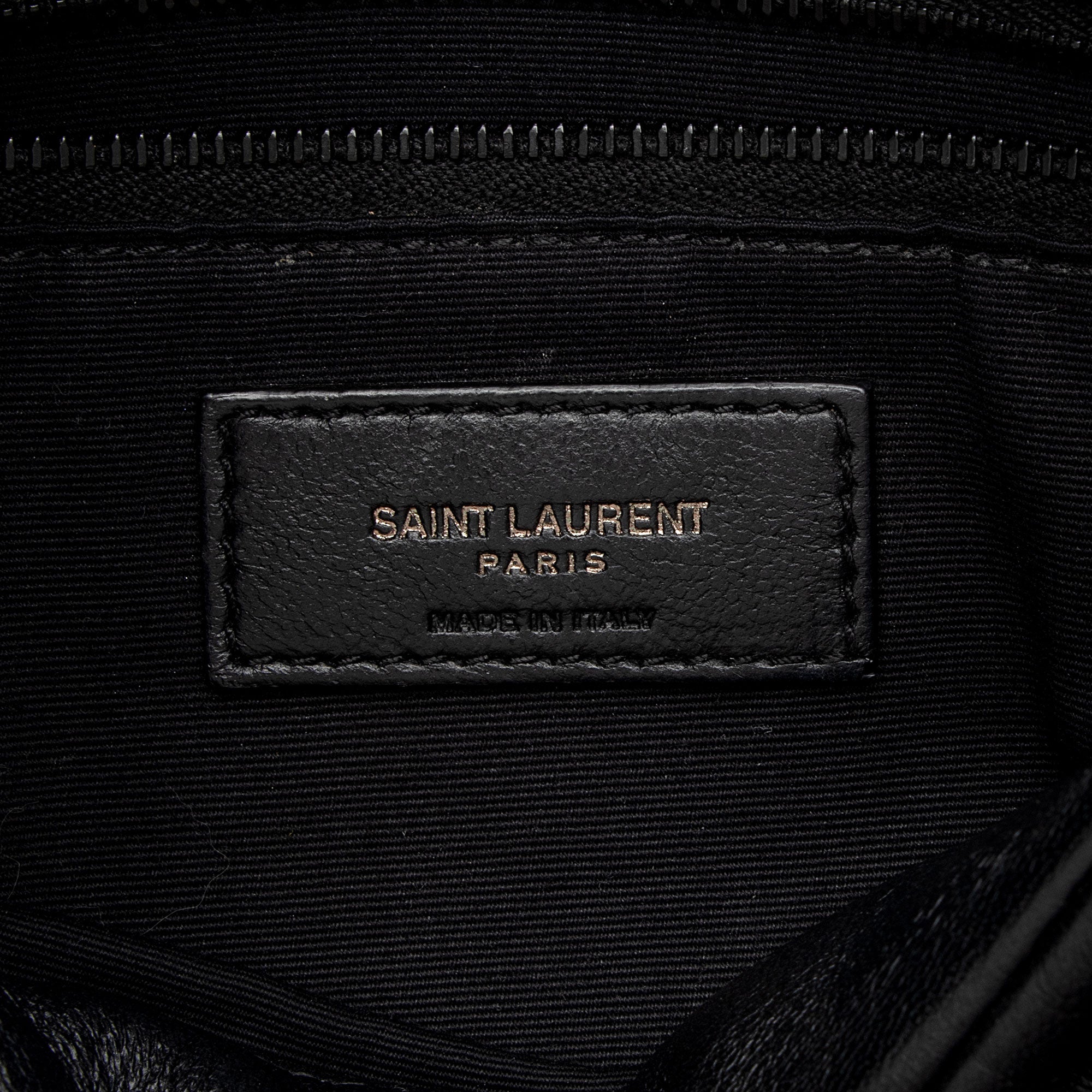 Saint Laurent Lambskin Monogram Puffer LouLou Medium Shoulder Bag (SHF-ArUzt2)