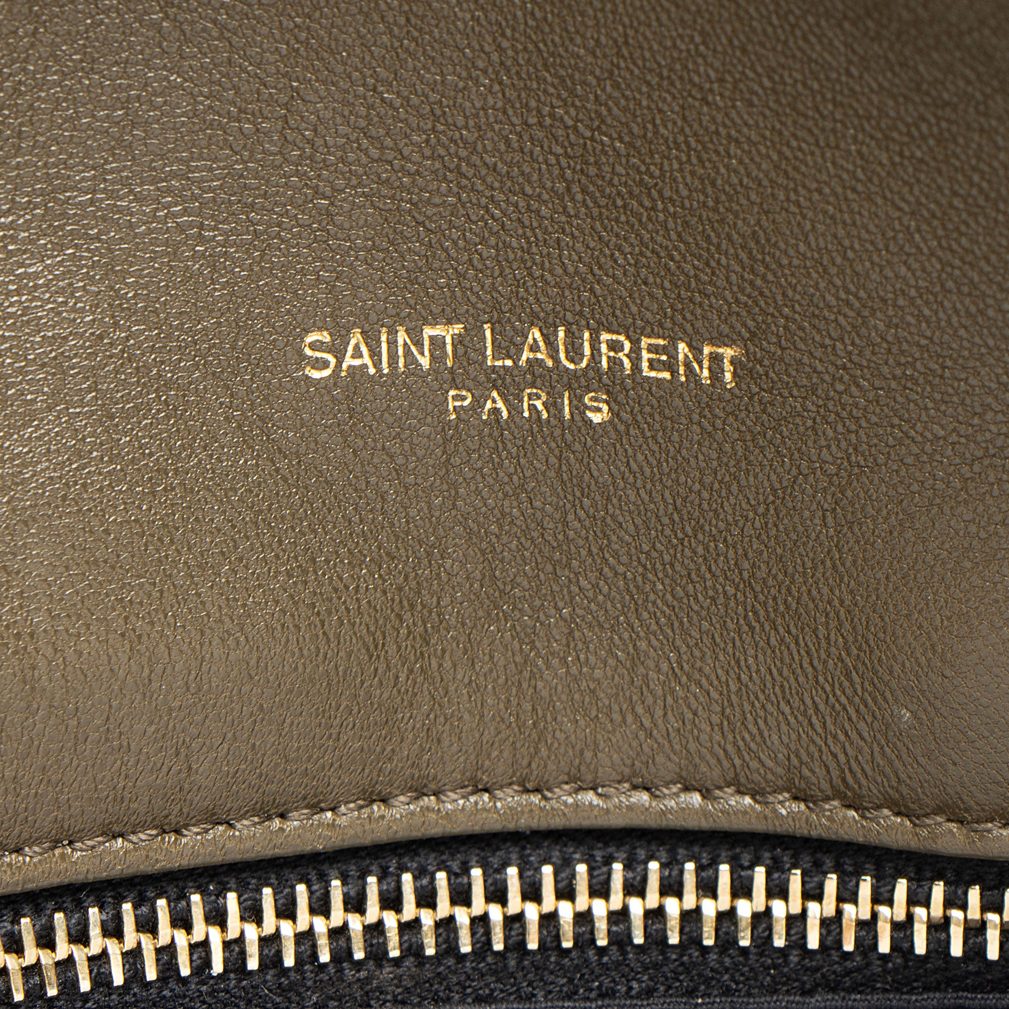 Saint Laurent Lambskin Monogram Puffer LouLou Medium Shoulder Bag