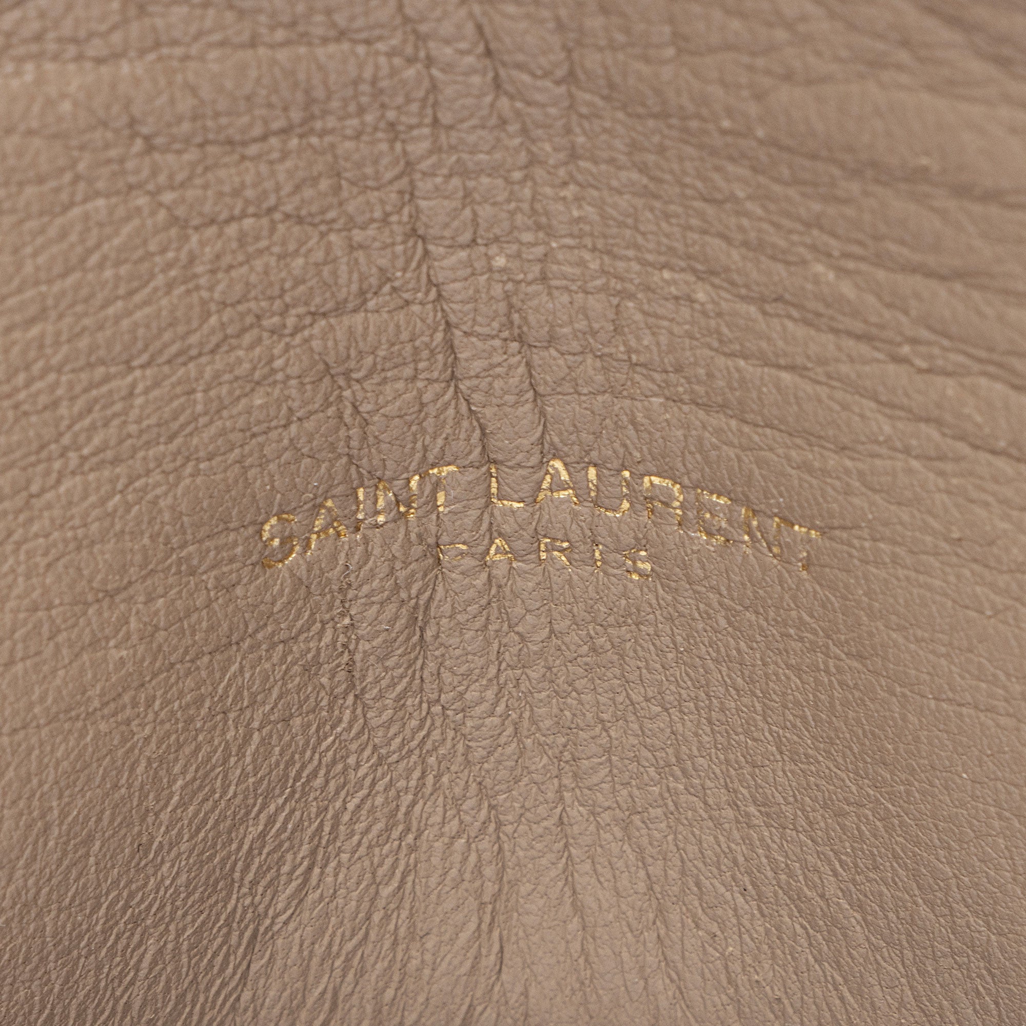 Saint Laurent Lambskin Monogram Puffer LouLou Medium Shoulder Bag
