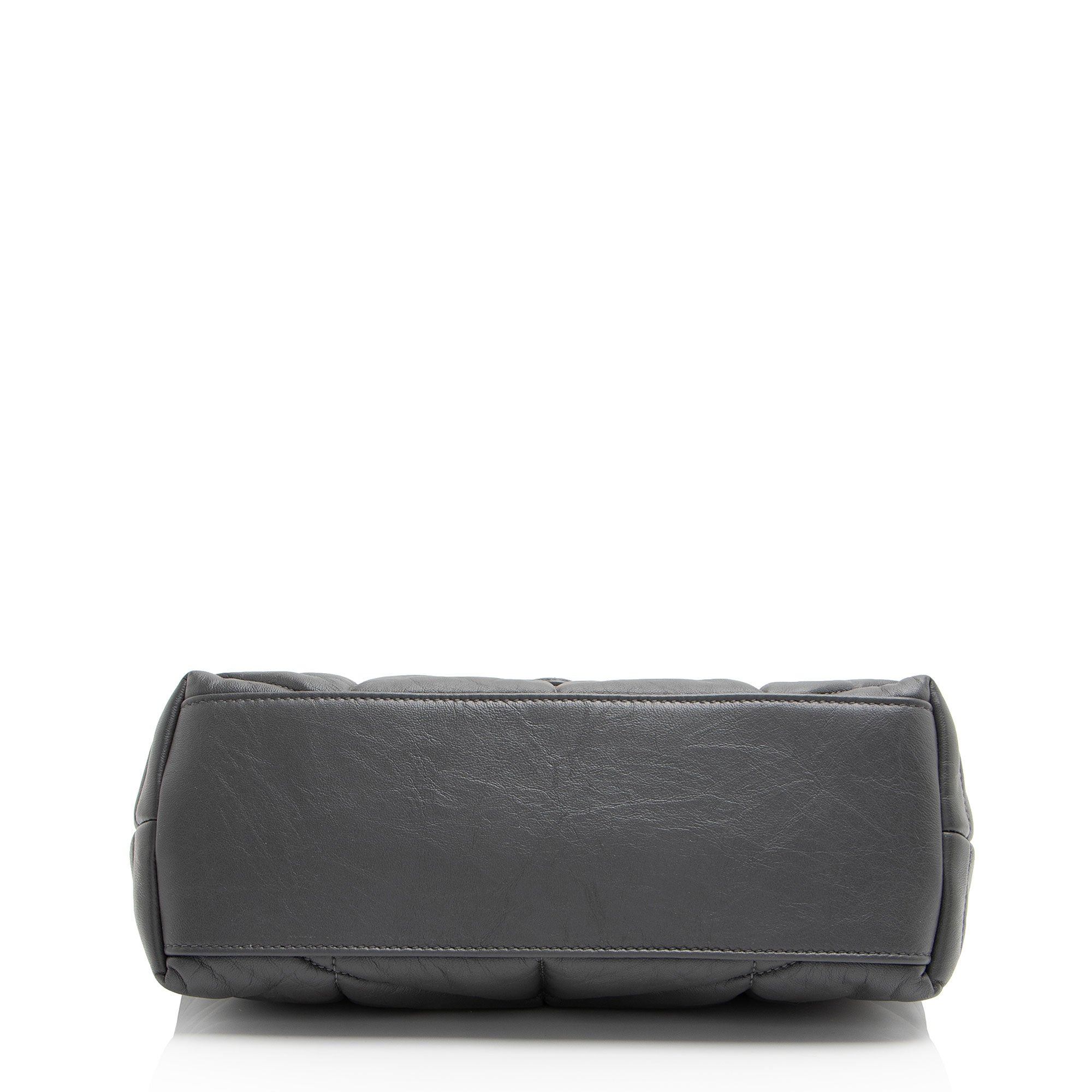 Saint Laurent Lambskin Monogram Puffer LouLou Small Shoulder Bag (SHF-pKyOVs)