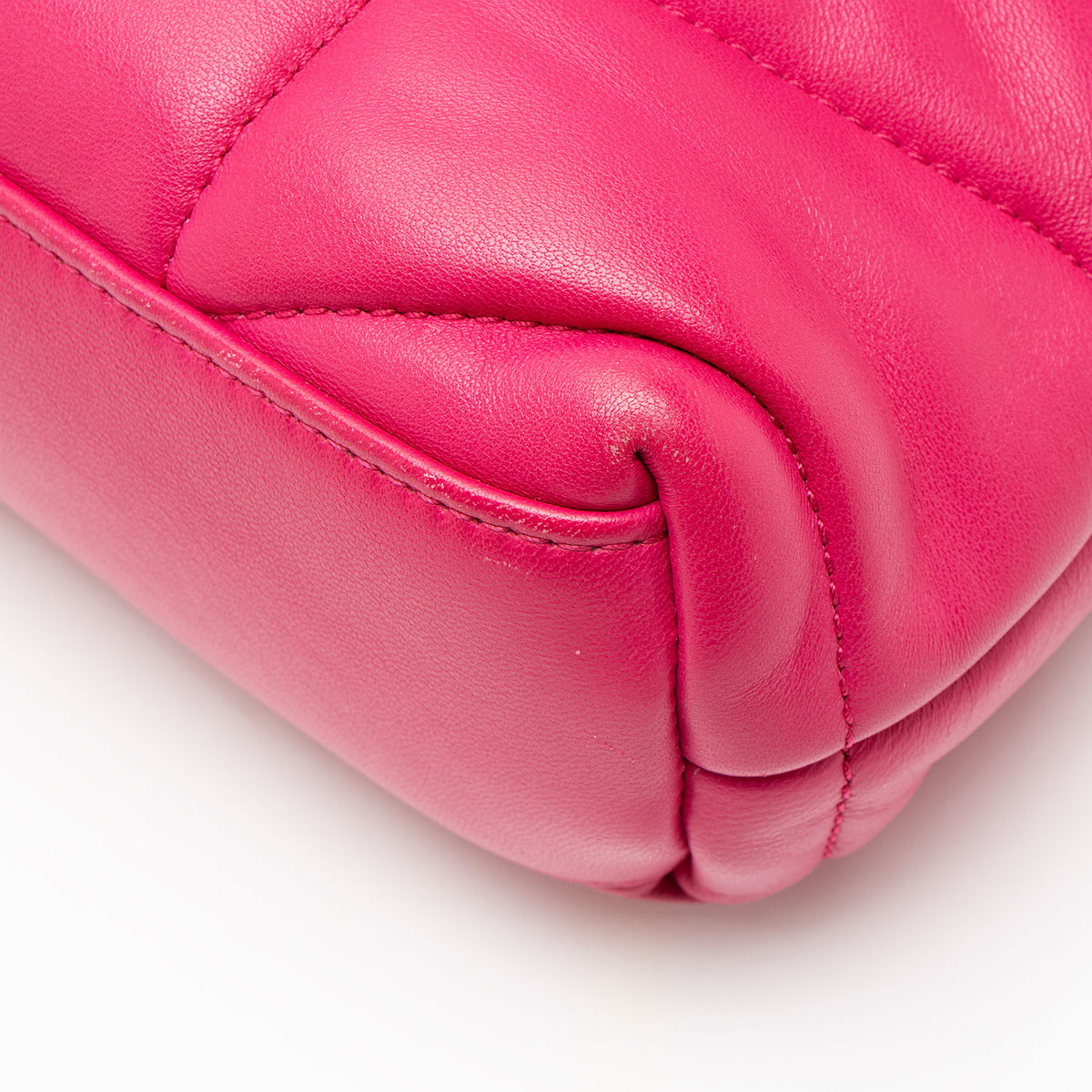 Saint Laurent Lambskin Monogram Puffer LouLou Toy Shoulder Bag