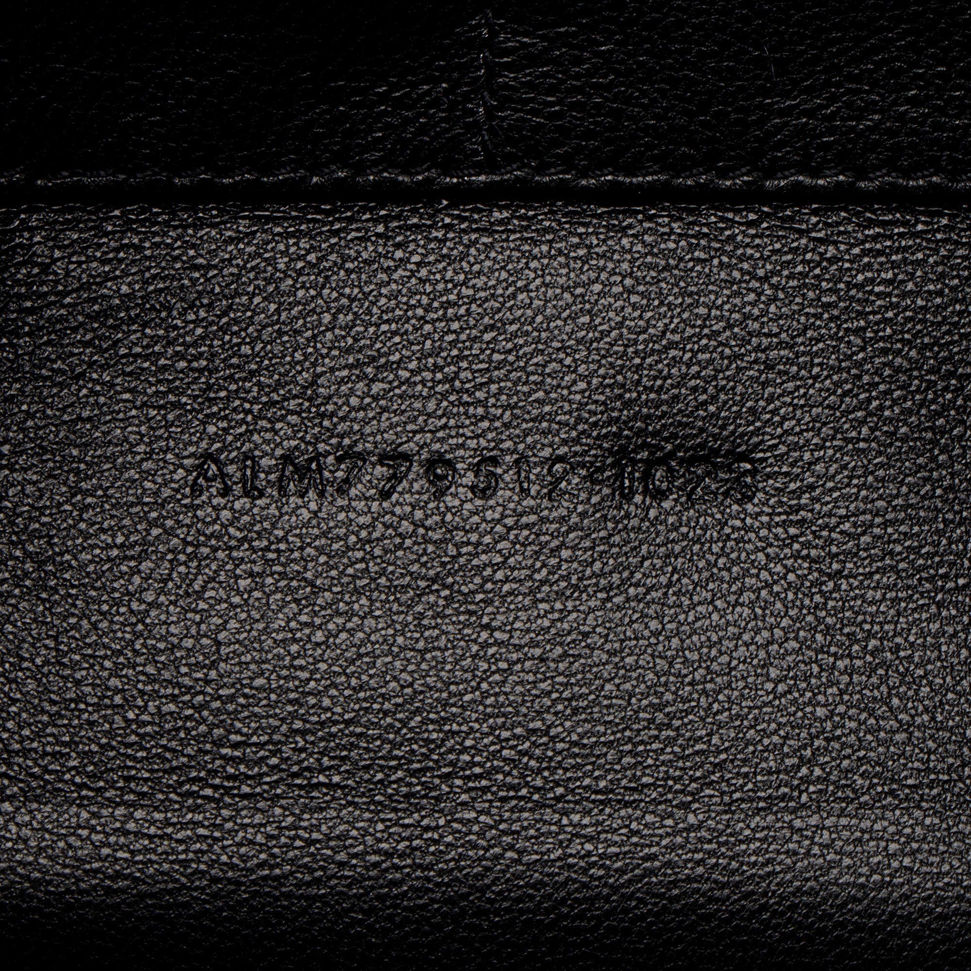 Saint Laurent Lambskin Puffy Pouch