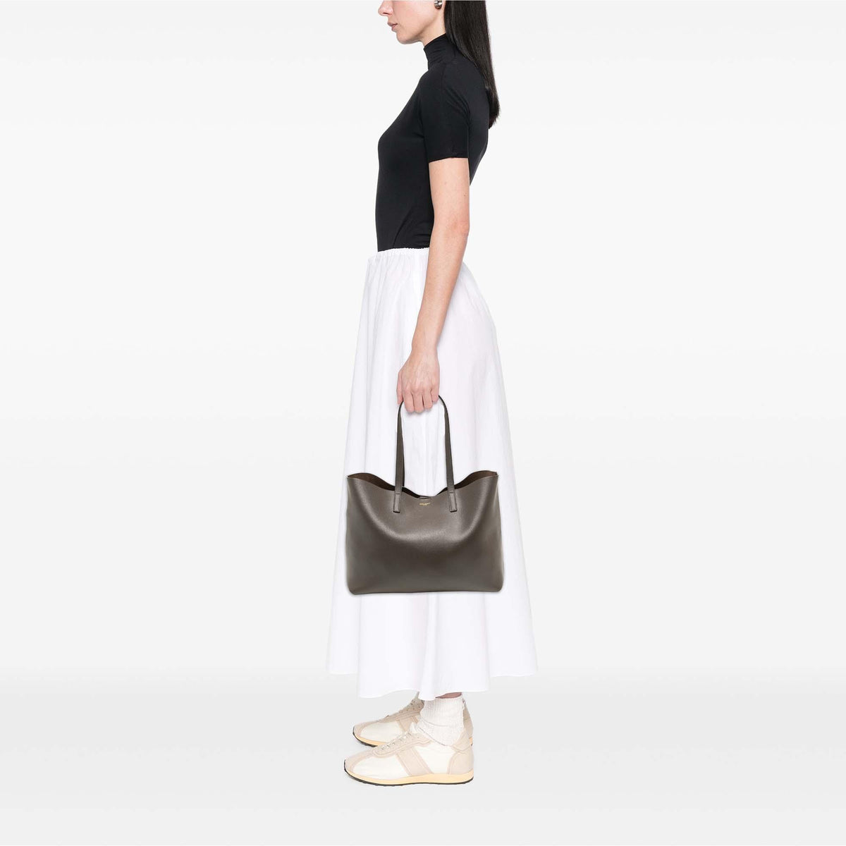 Saint Laurent Large Leather East West Shopping Tote