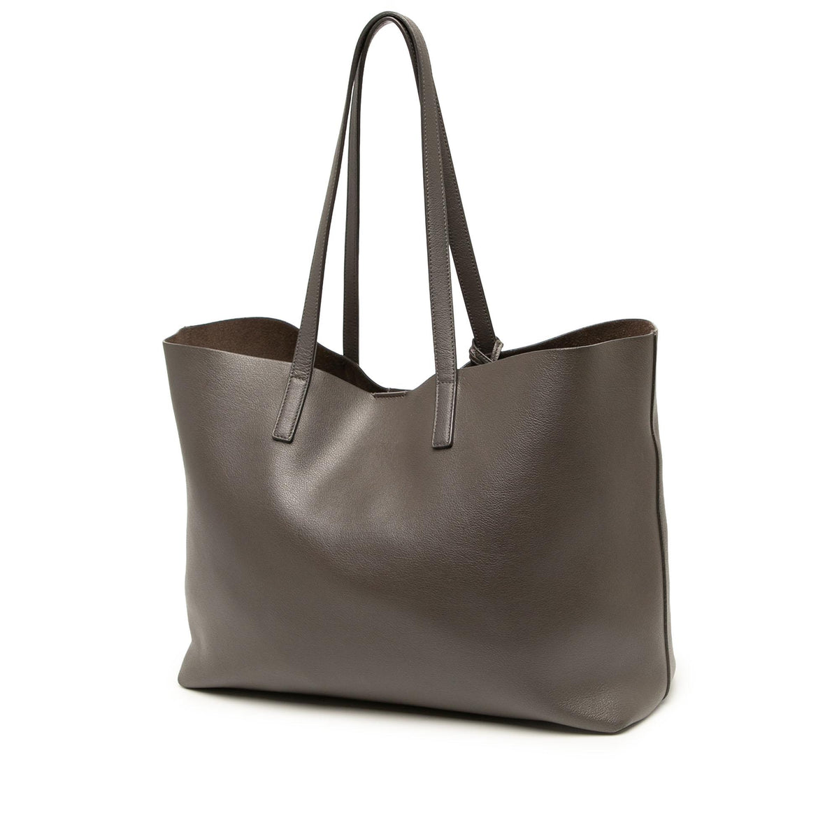 Saint Laurent Large Leather East West Shopping Tote