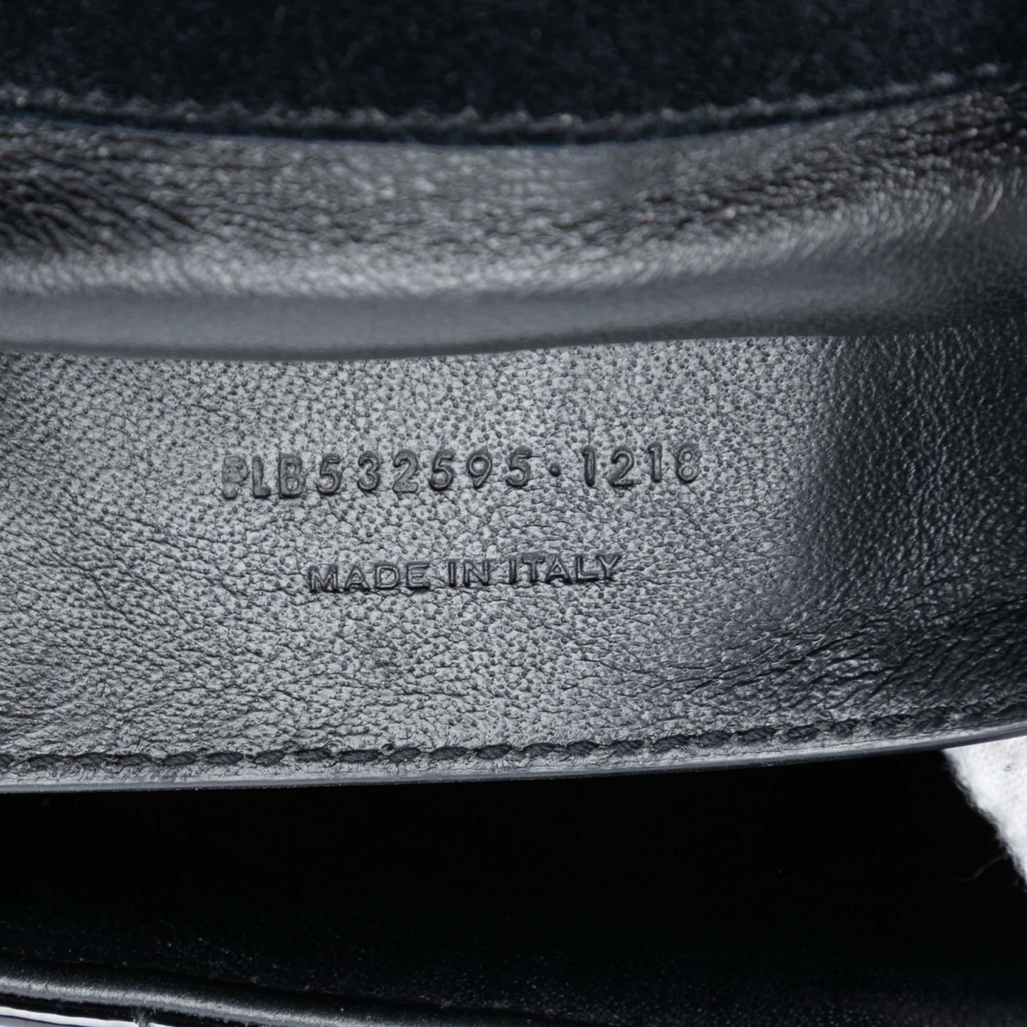 Saint Laurent Large Patent Vicky Crossbody