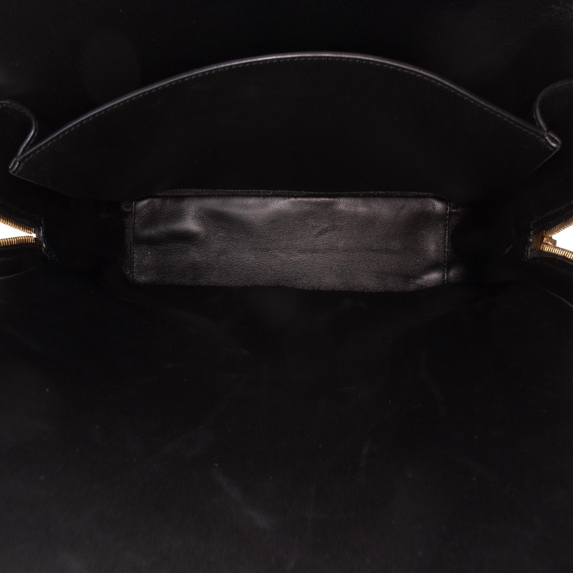 Saint Laurent Large Smooth Calfskin Case Bag
