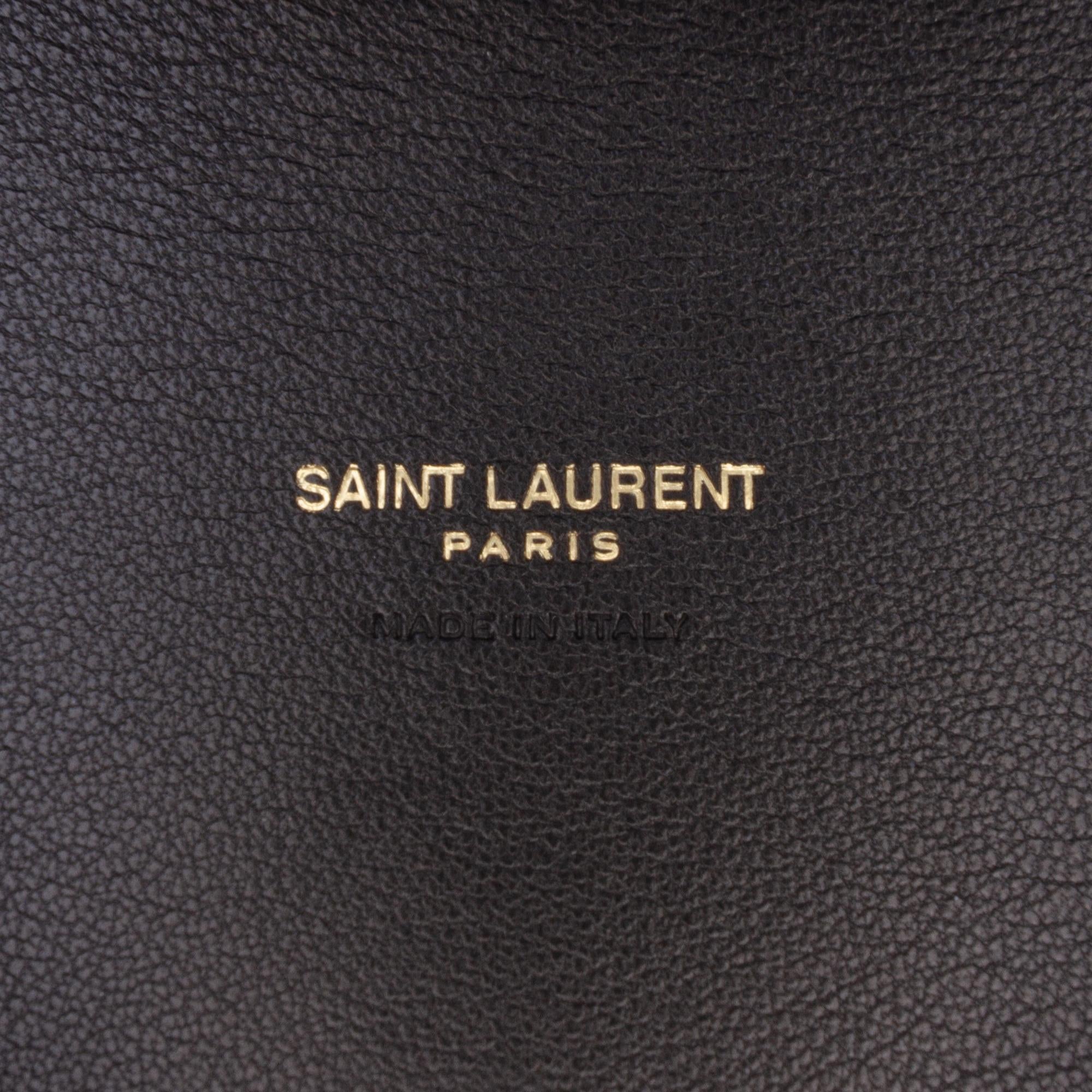 Saint Laurent Large Smooth Calfskin Case Bag