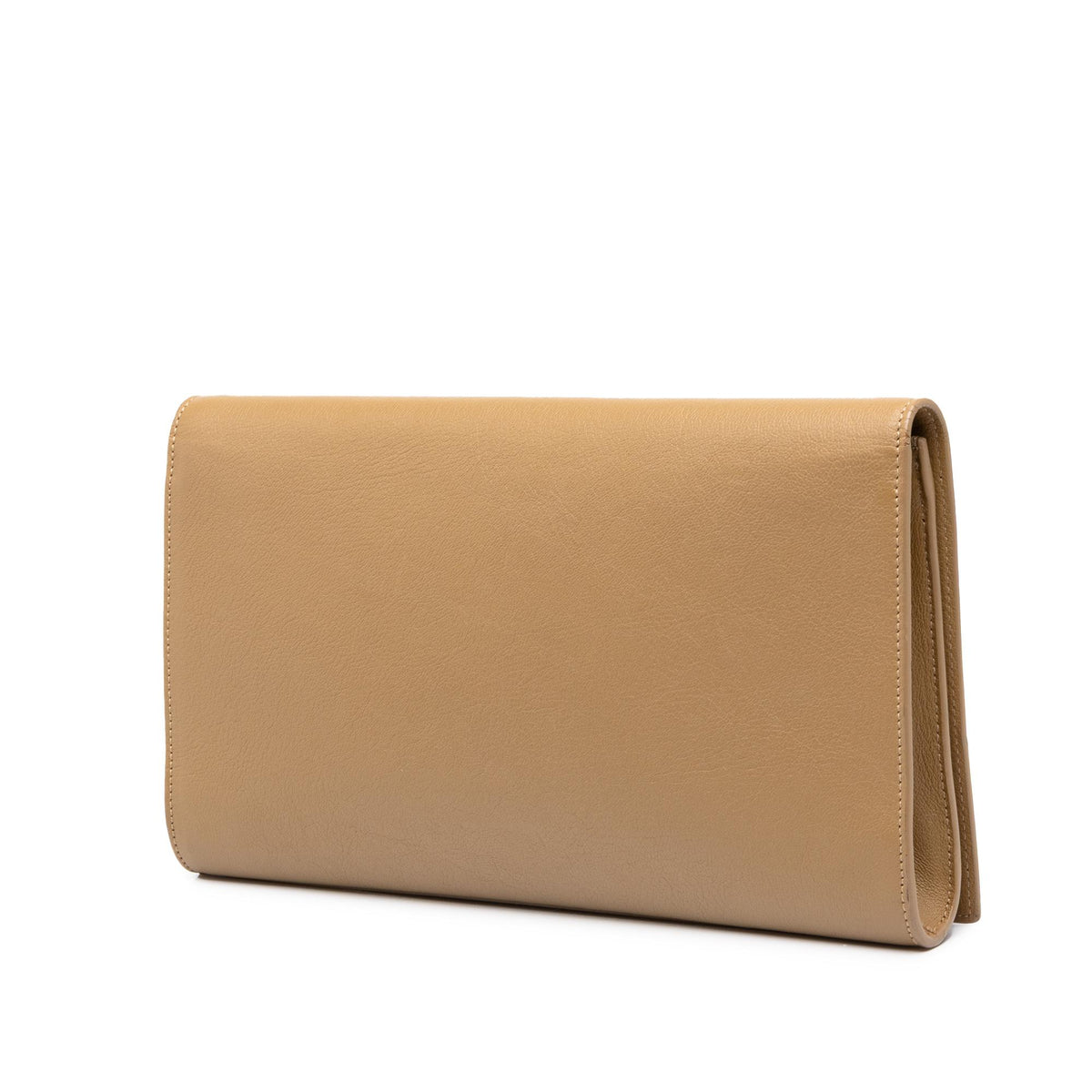 Saint Laurent Large Textured Calfskin Belle de Jour Clutch