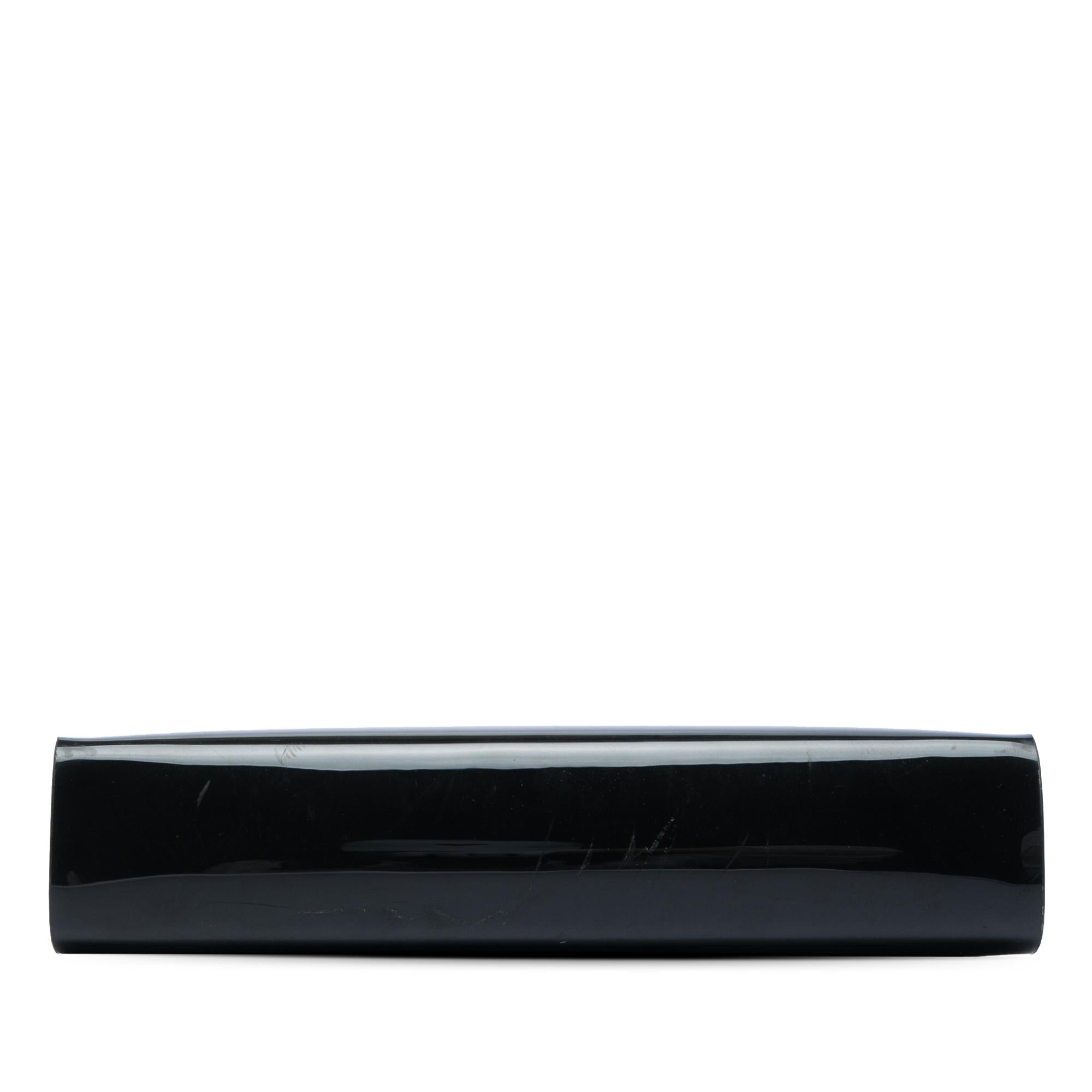 Saint Laurent Large Vinyl Le Anne Marie Shoulder Bag