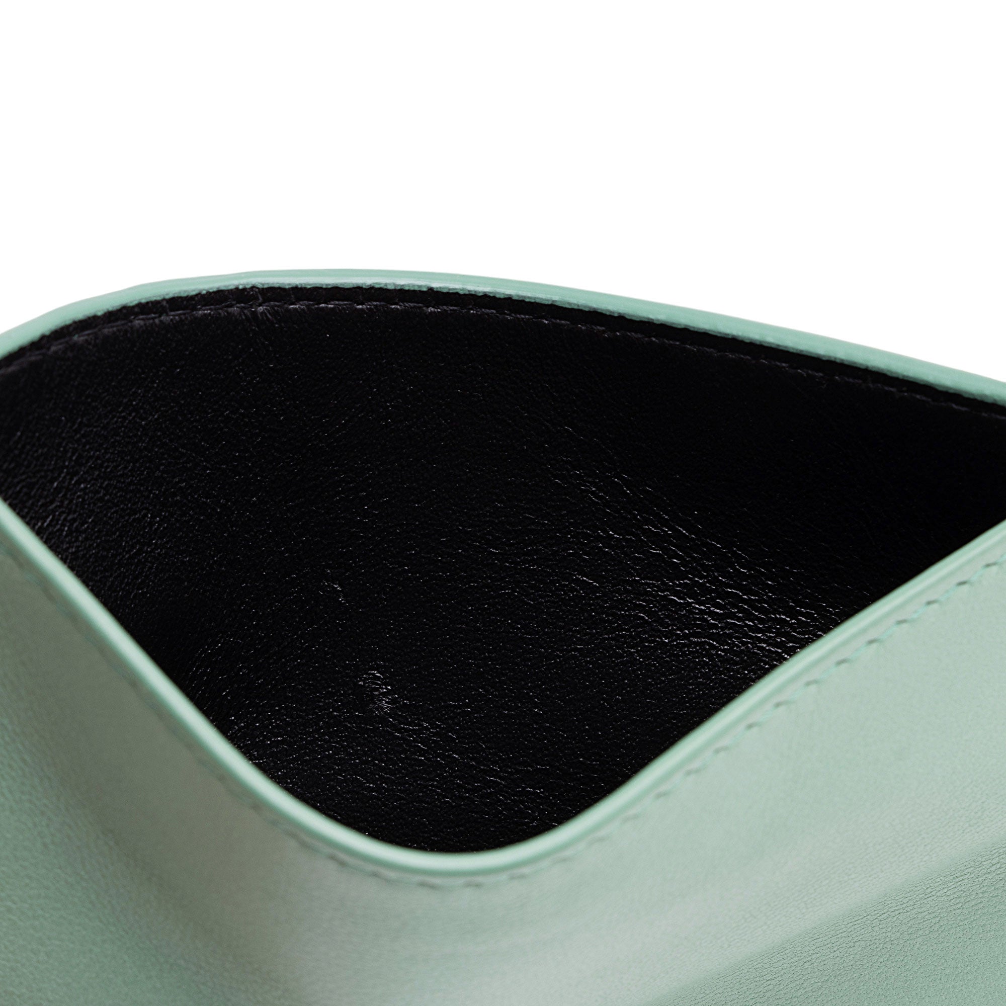 Saint Laurent Leather Card Case (SHF-by2WGN)