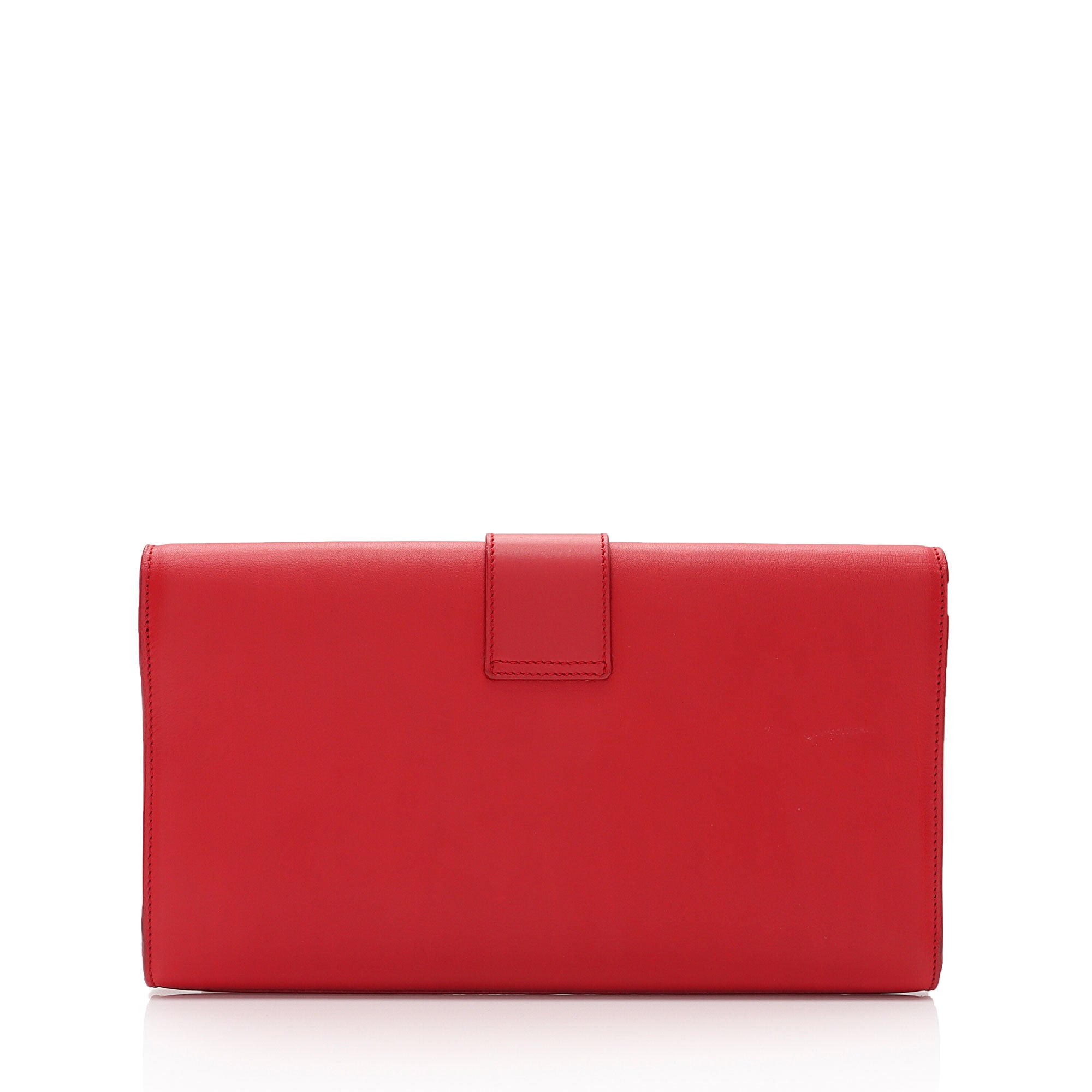 Saint Laurent Leather Chyc Clutch (SHF-iiAzO9)