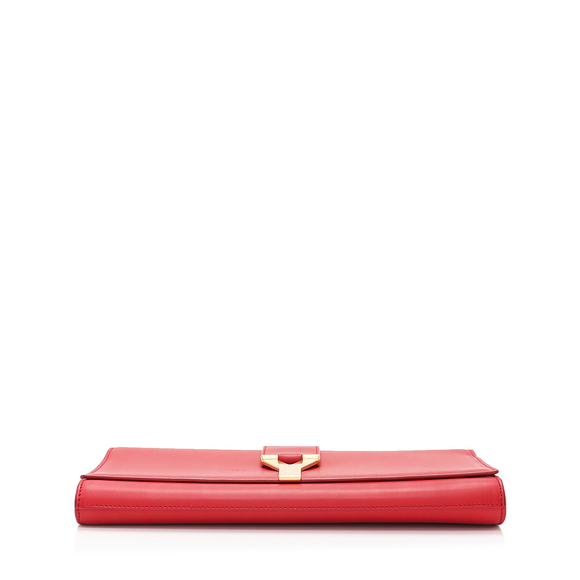 Saint Laurent Leather Chyc Clutch (SHF-iiAzO9)