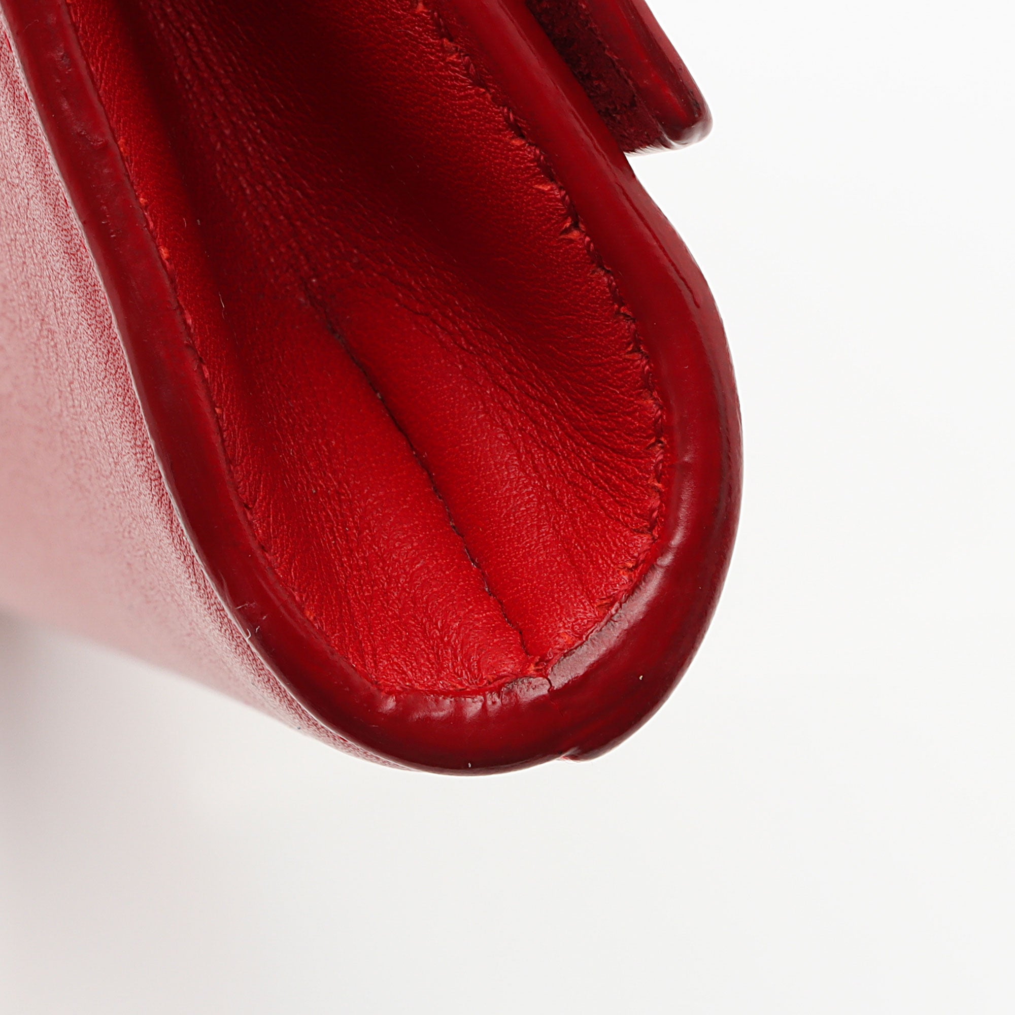 Saint Laurent Leather Chyc Clutch (SHF-iiAzO9)