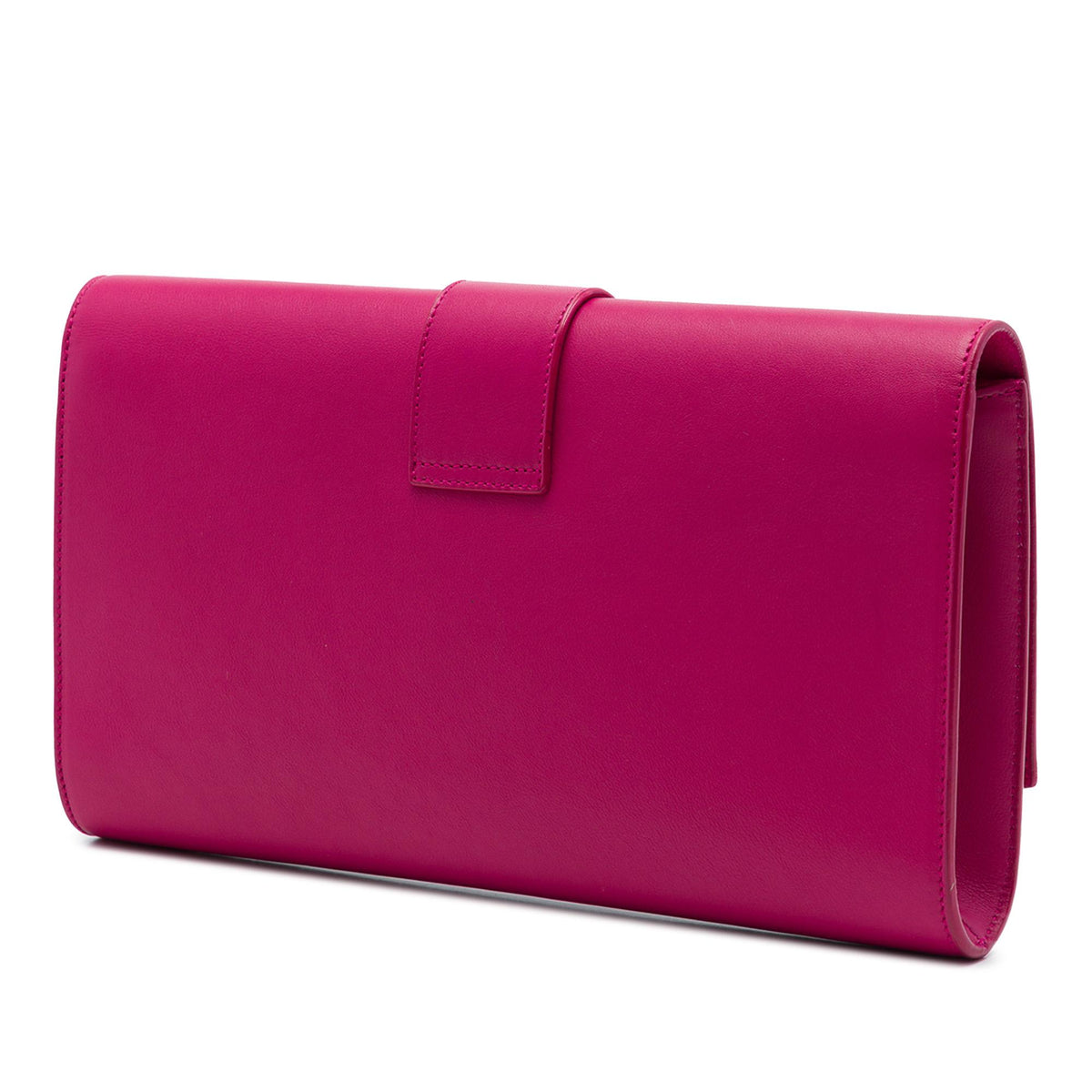 Saint Laurent Leather Chyc Ligne Clutch