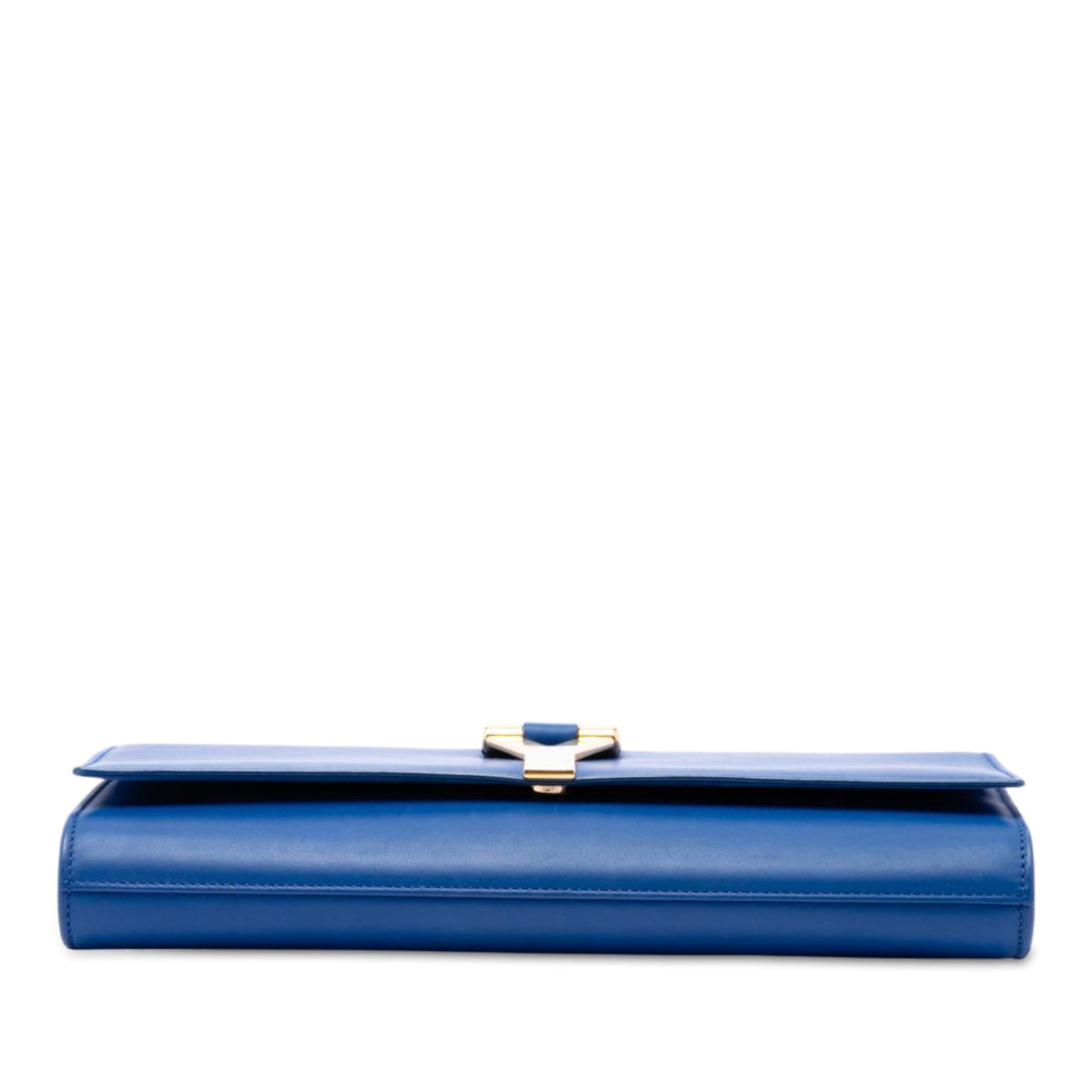 Saint Laurent Leather Chyc Ligne Clutch