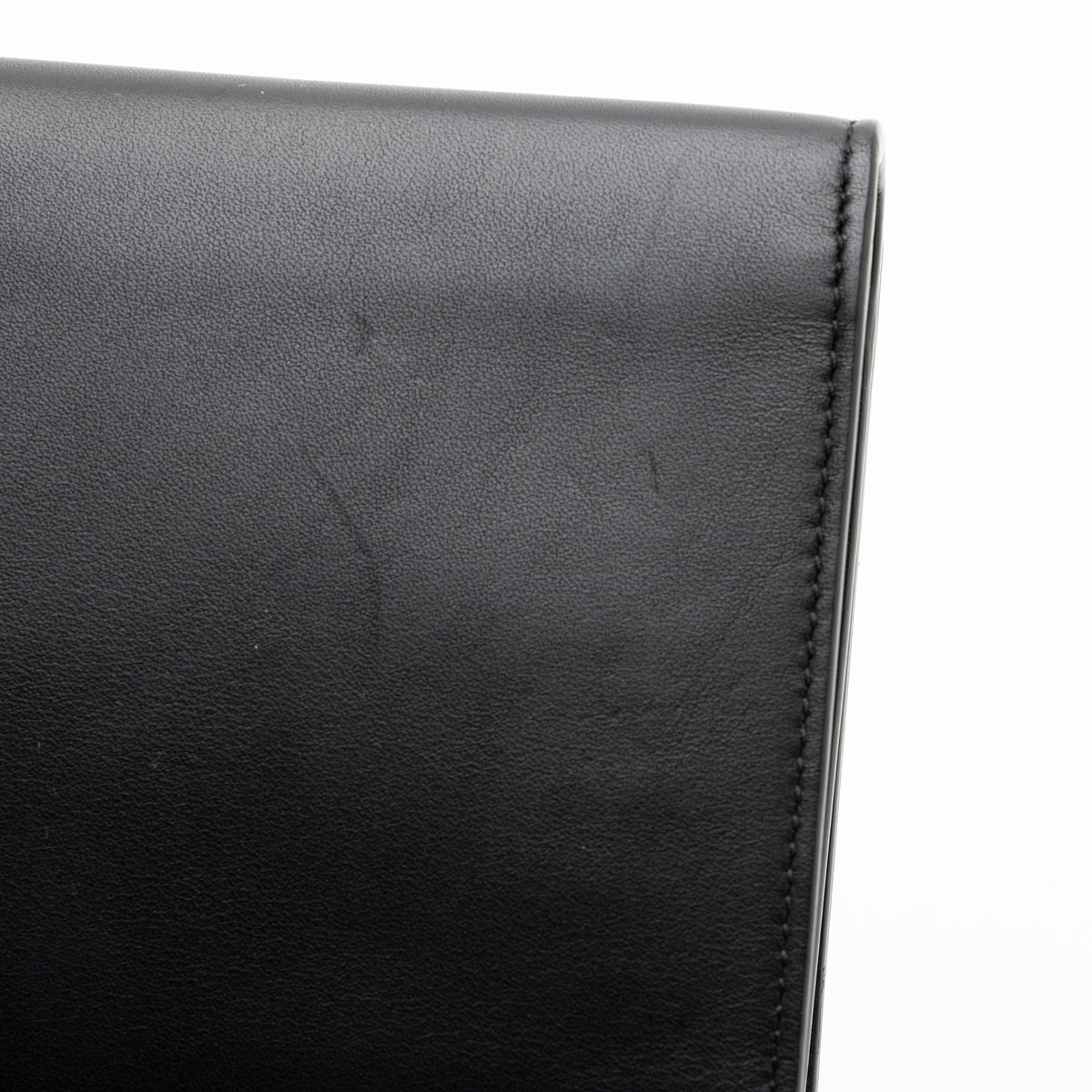 Saint Laurent Leather Classic Y Chain Wallet