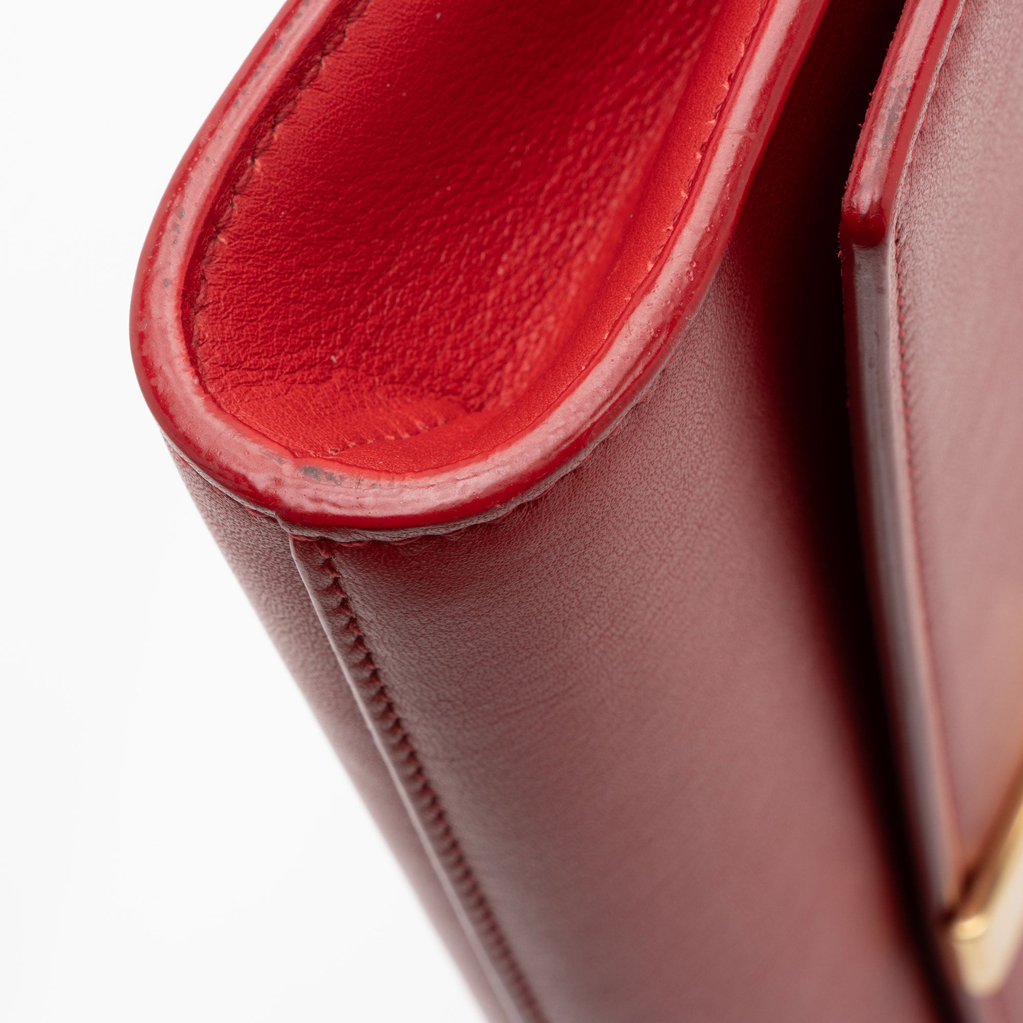 Saint Laurent Leather Classic Y Clutch