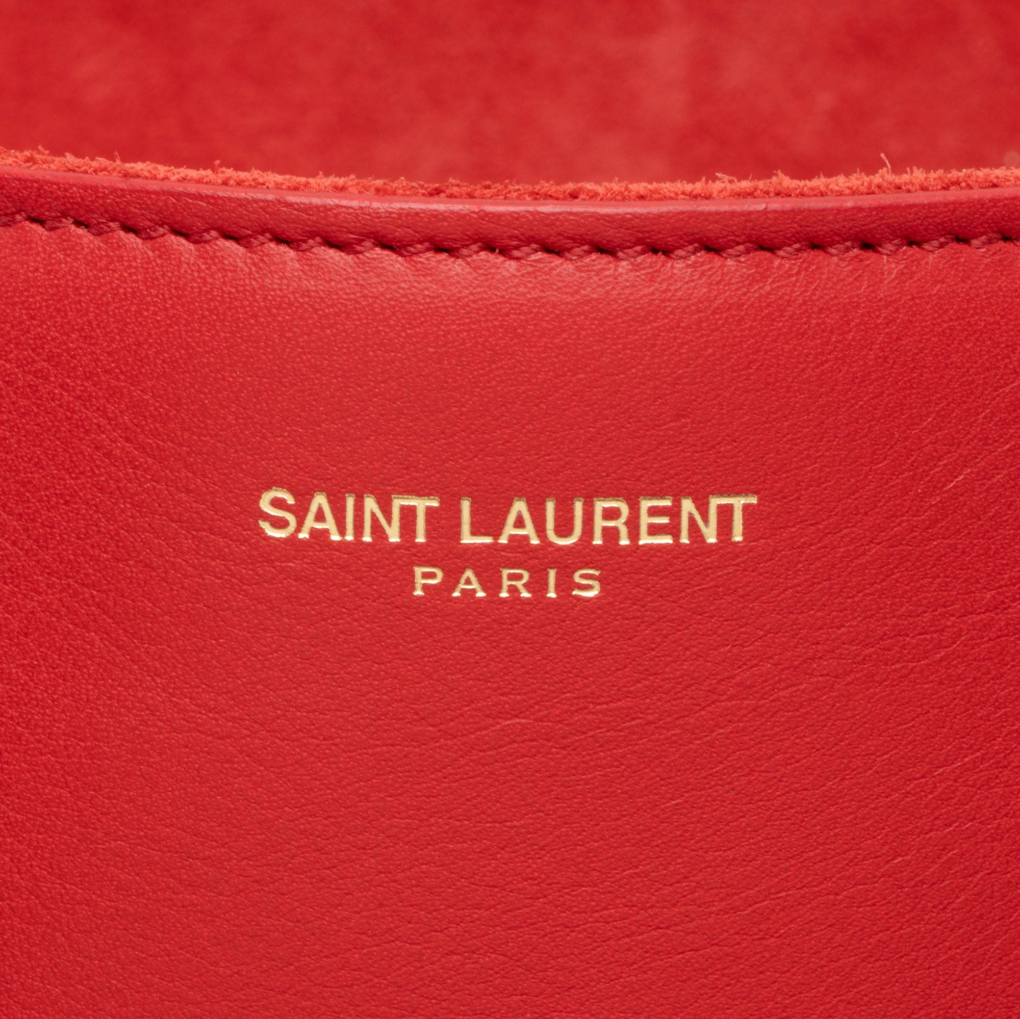 Saint Laurent Leather Classic Y Clutch