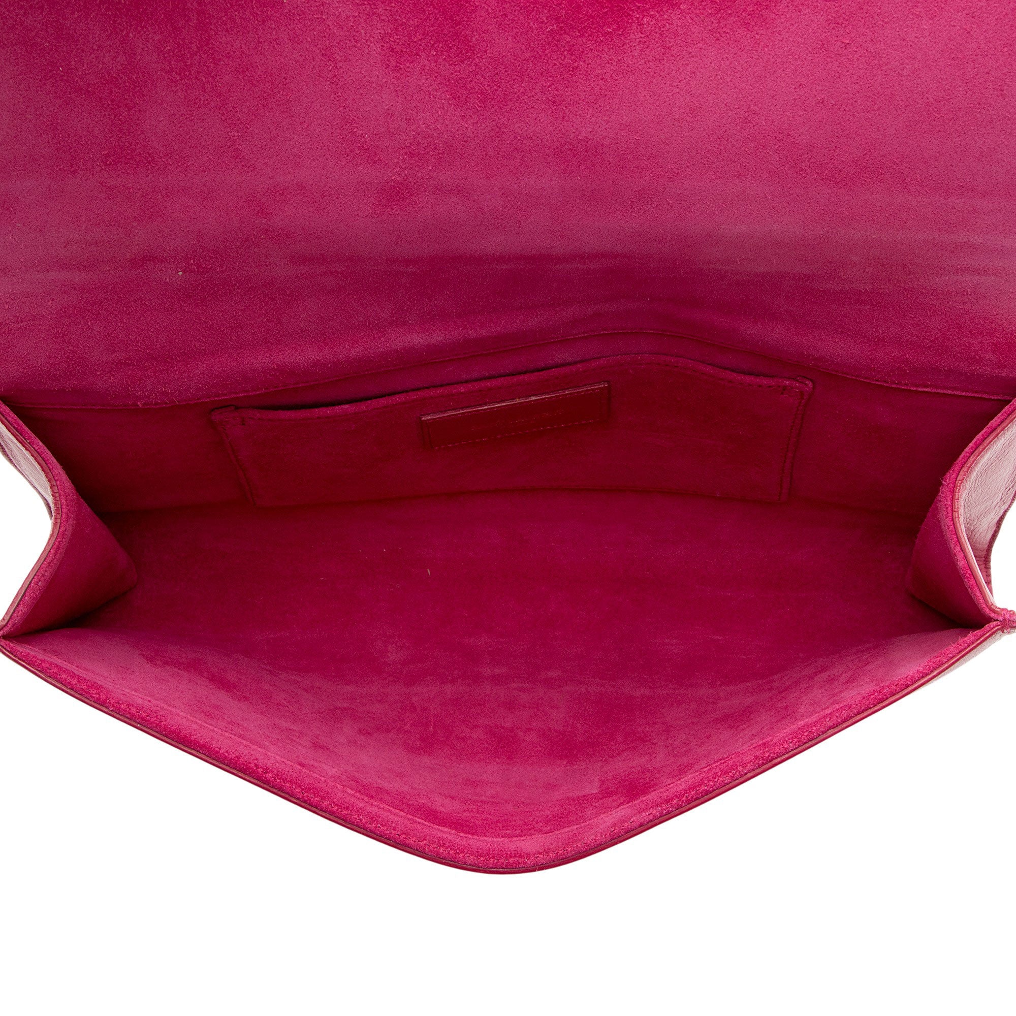 Saint Laurent Leather Classic Y Clutch